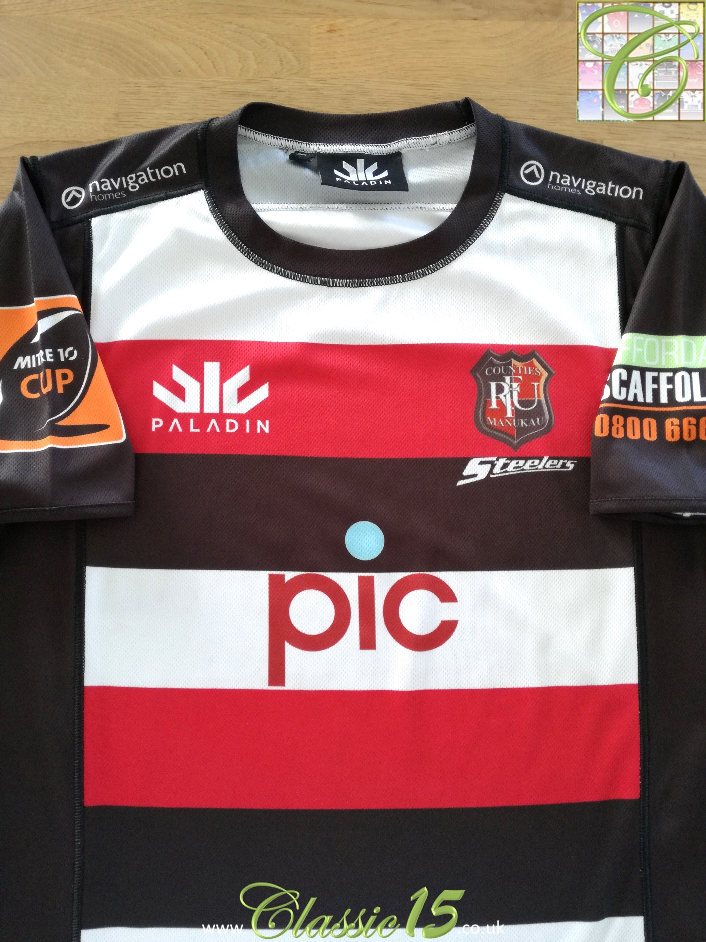 2020 Counties Manukau Home Rugby Shirt