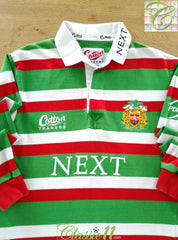 1997/98 Leicester Tigers Home Long Sleeve Rugby Shirt