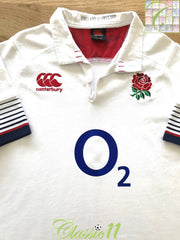 2017/18 England Home Vapodri Rugby Shirt