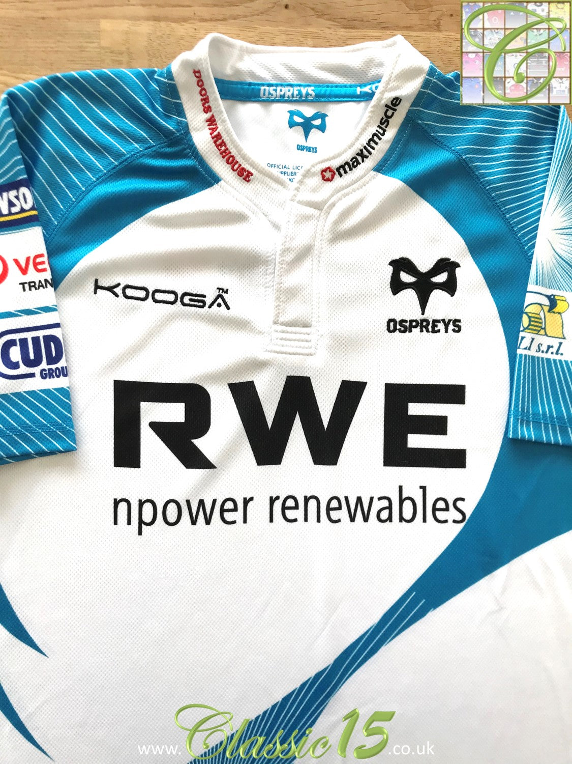2011/12 Ospreys European Rugby Shirt (M)