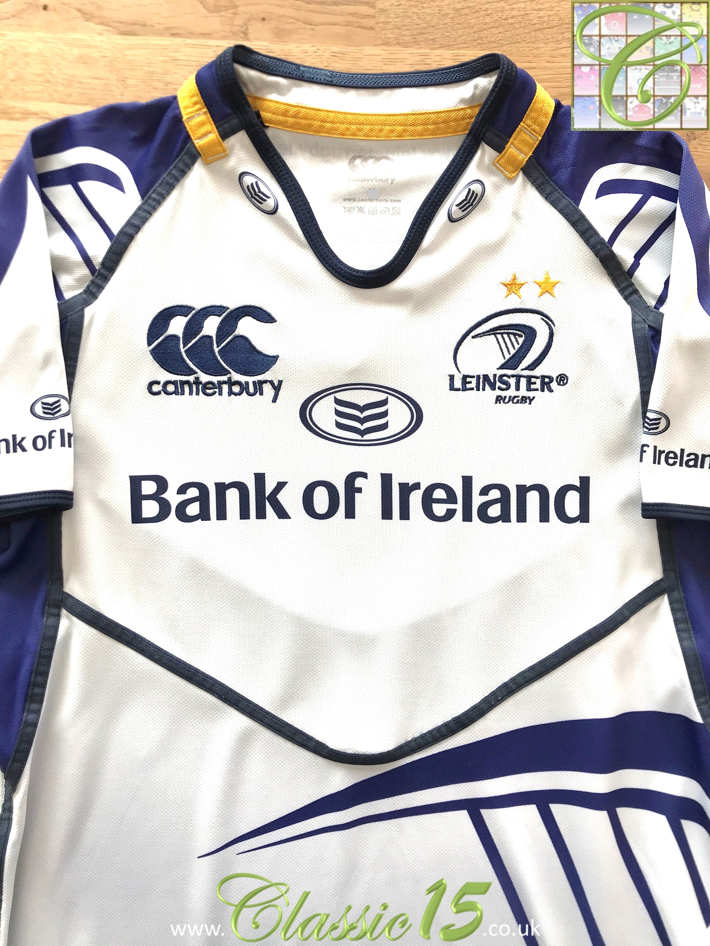 2011/12 Leinster Away Pro-Fit Rugby Shirt (M)