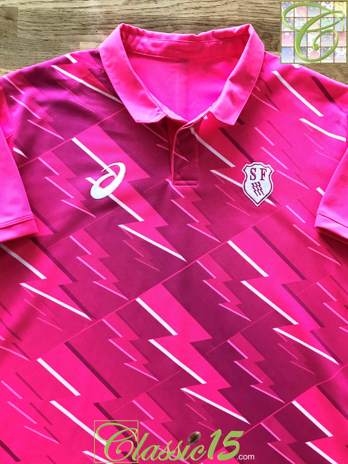2017/18 Stade Français Away Rugby Shirt (XXL)