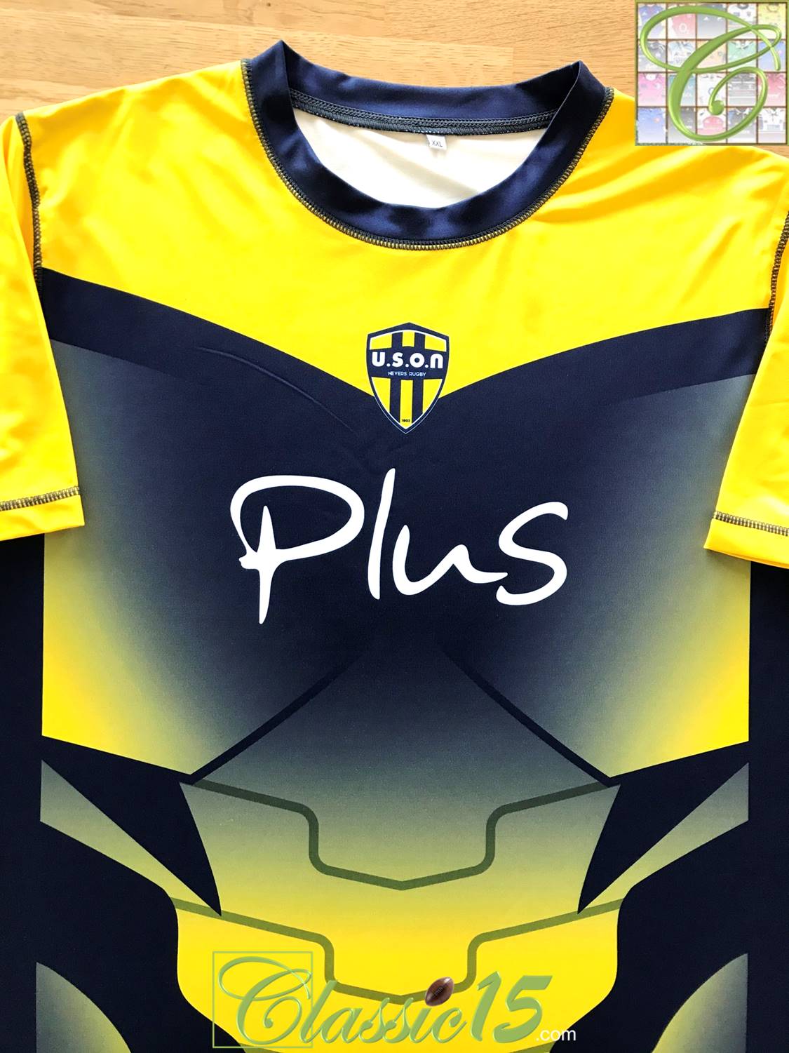 2018/19 USON Nevers Home Rugby Shirt (XXL)