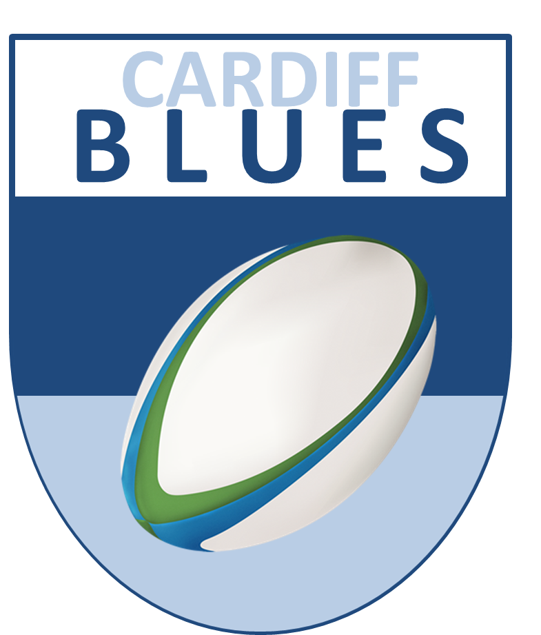 Old Cardiff Blues Rugby Shirts