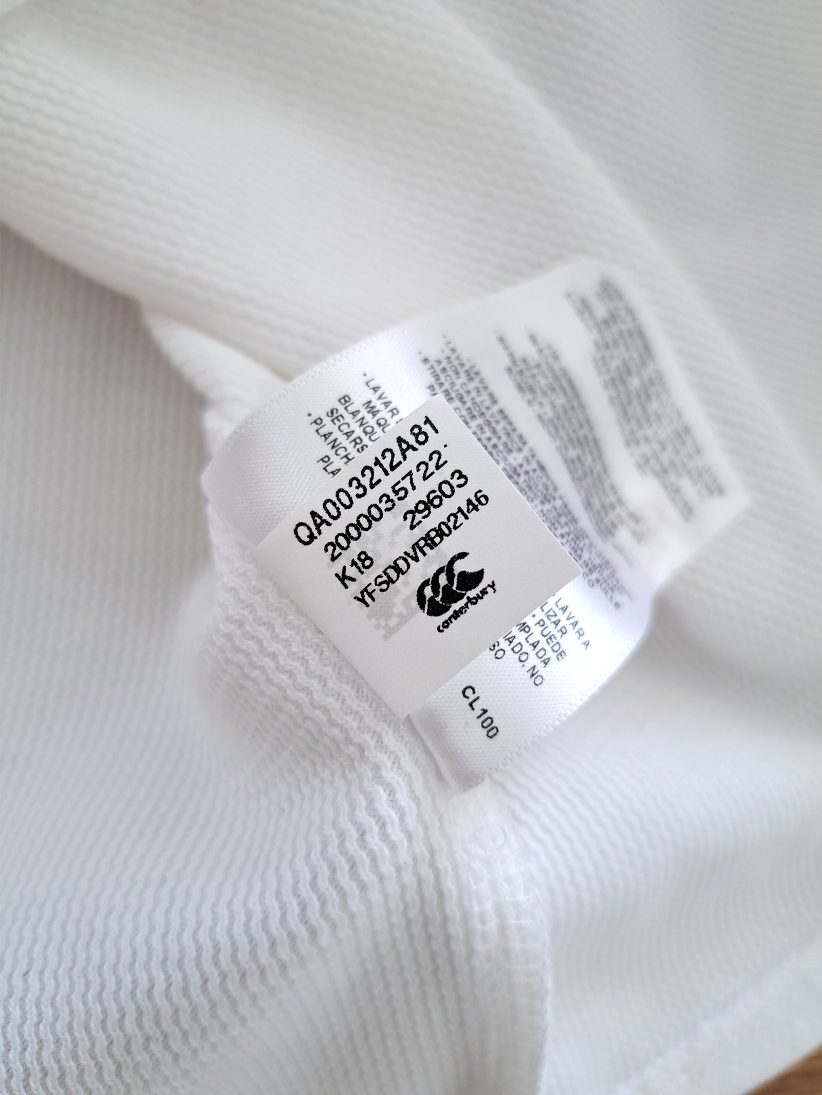 2019 England Home World Cup Rugby Shirt. (L)