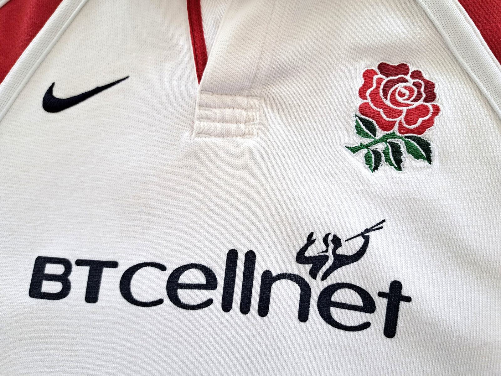 2001/02 England Home Rugby Shirt. (Kids)