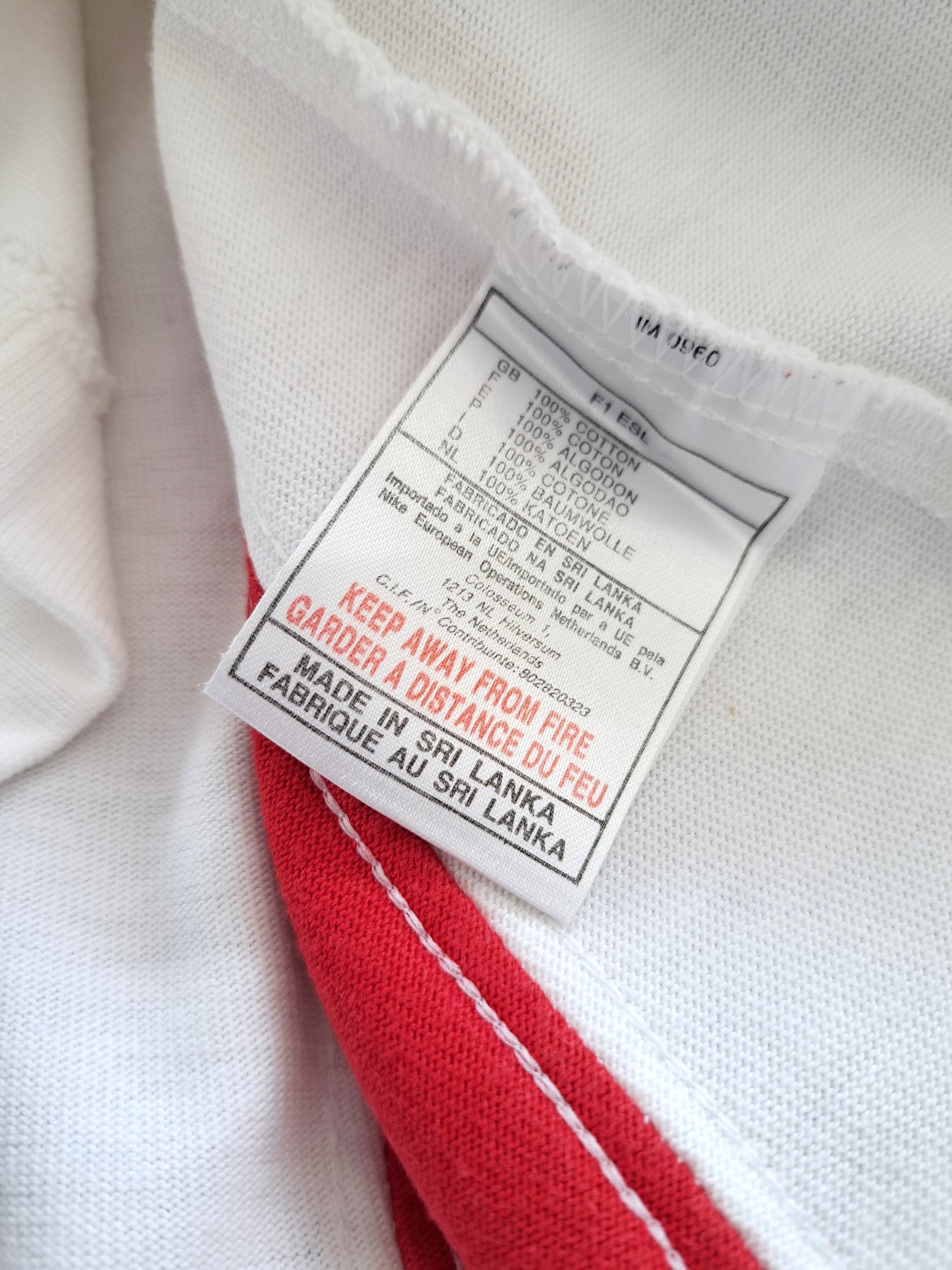 2001/02 England Home Rugby Shirt. (Kids)