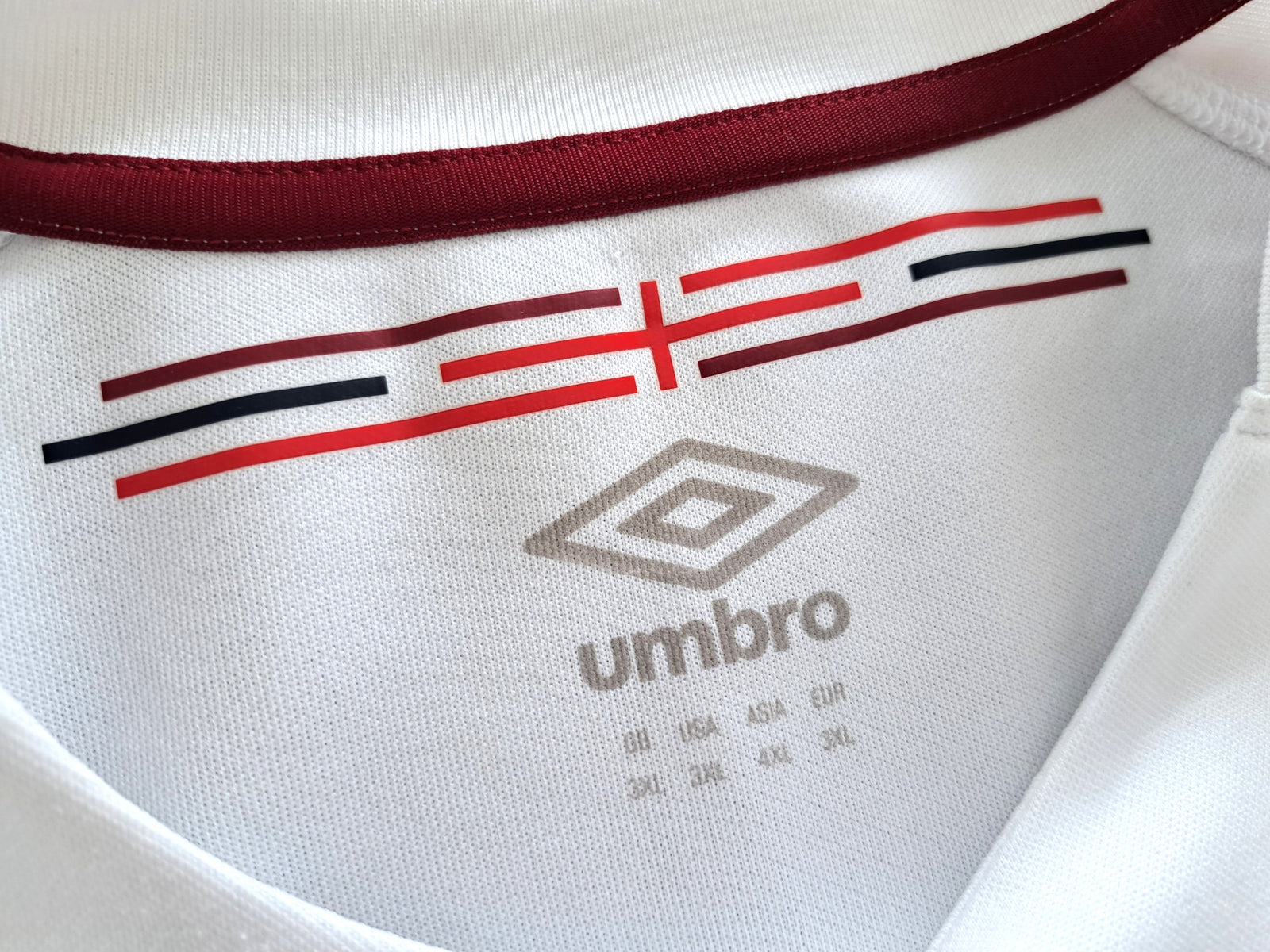 2023 England Home World Cup Pro-Fit Rugby Shirt (3XL)