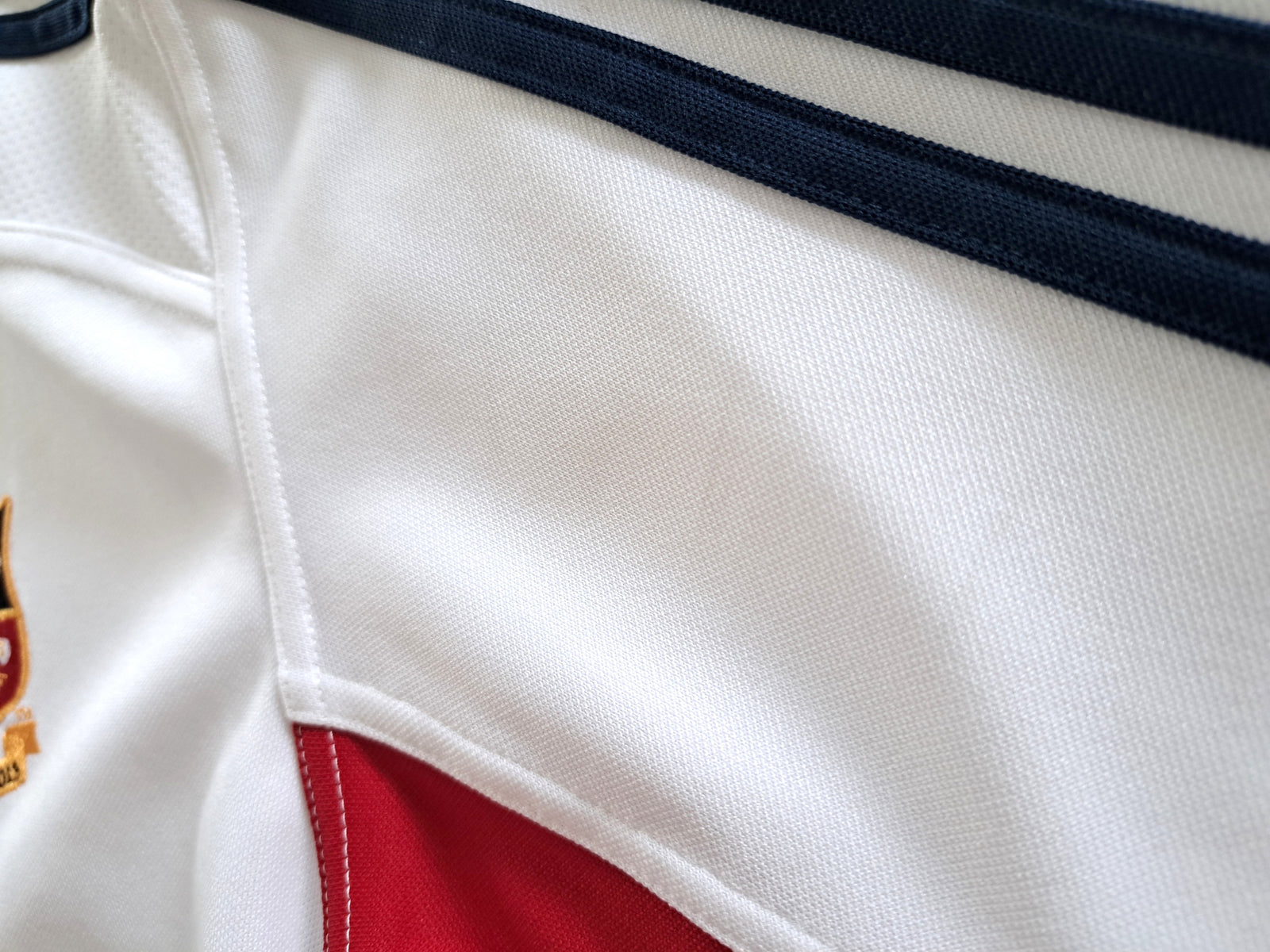 2013 British & Irish Lions Rugby Training Shirt - White (M)