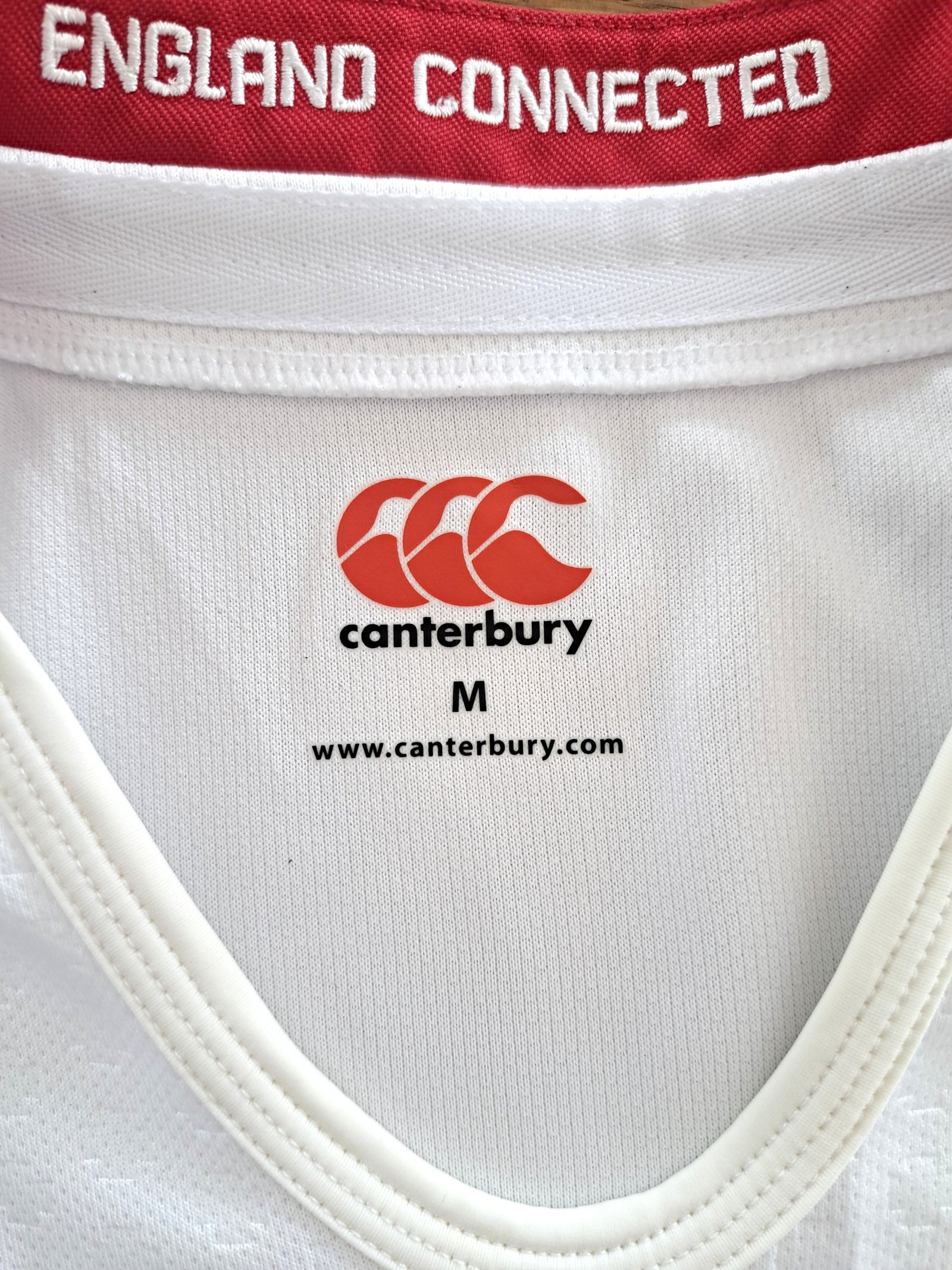 2014/15 England Home Pro-Fit Rugby Shirt (M)