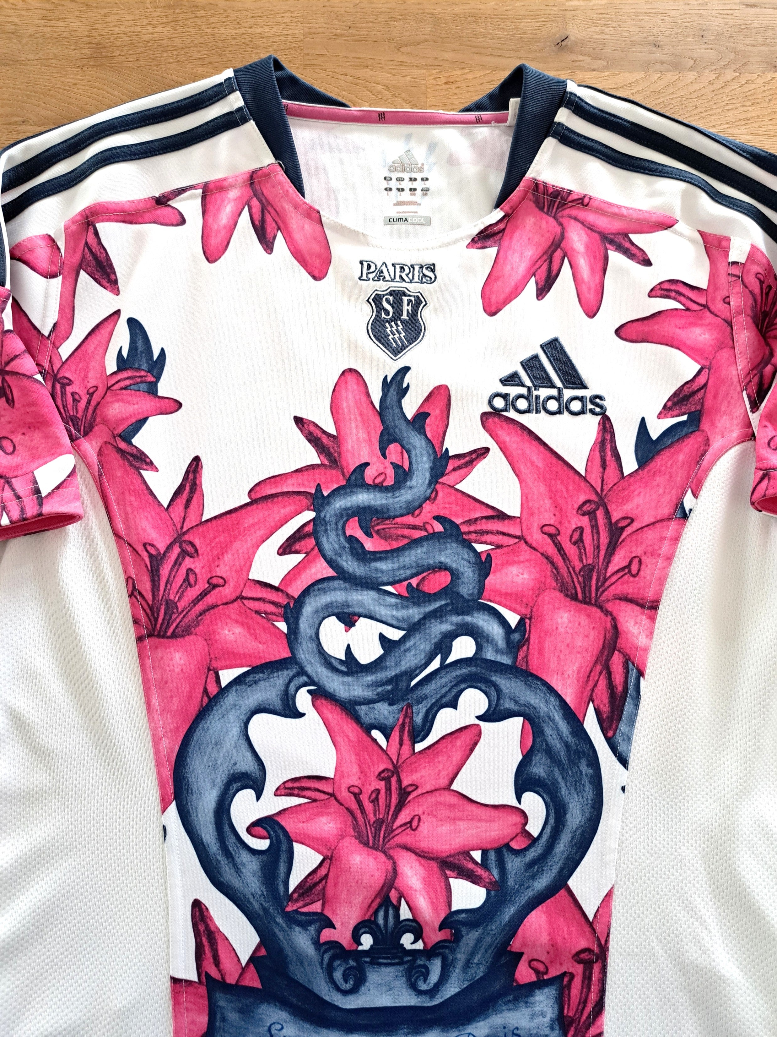 2011/12 Stade Français Away Rugby Shirt (L)