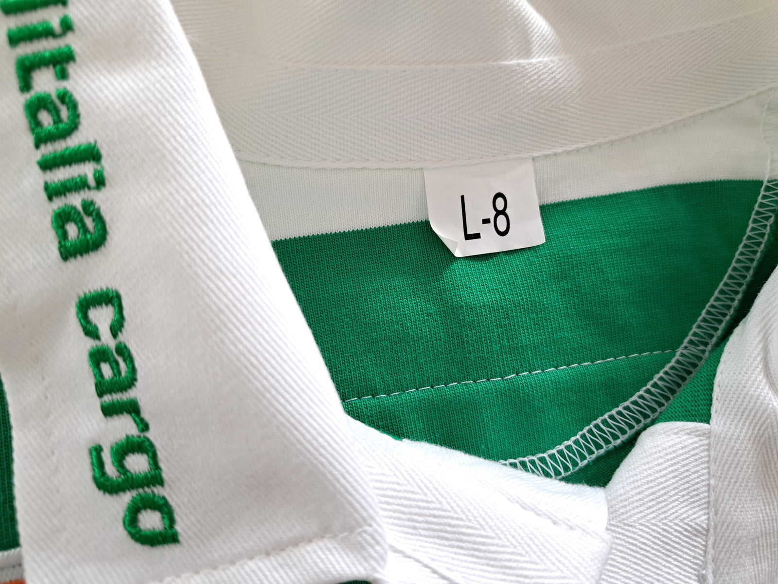 2005/06 Benetton Home Rugby Shirt #8 (L)
