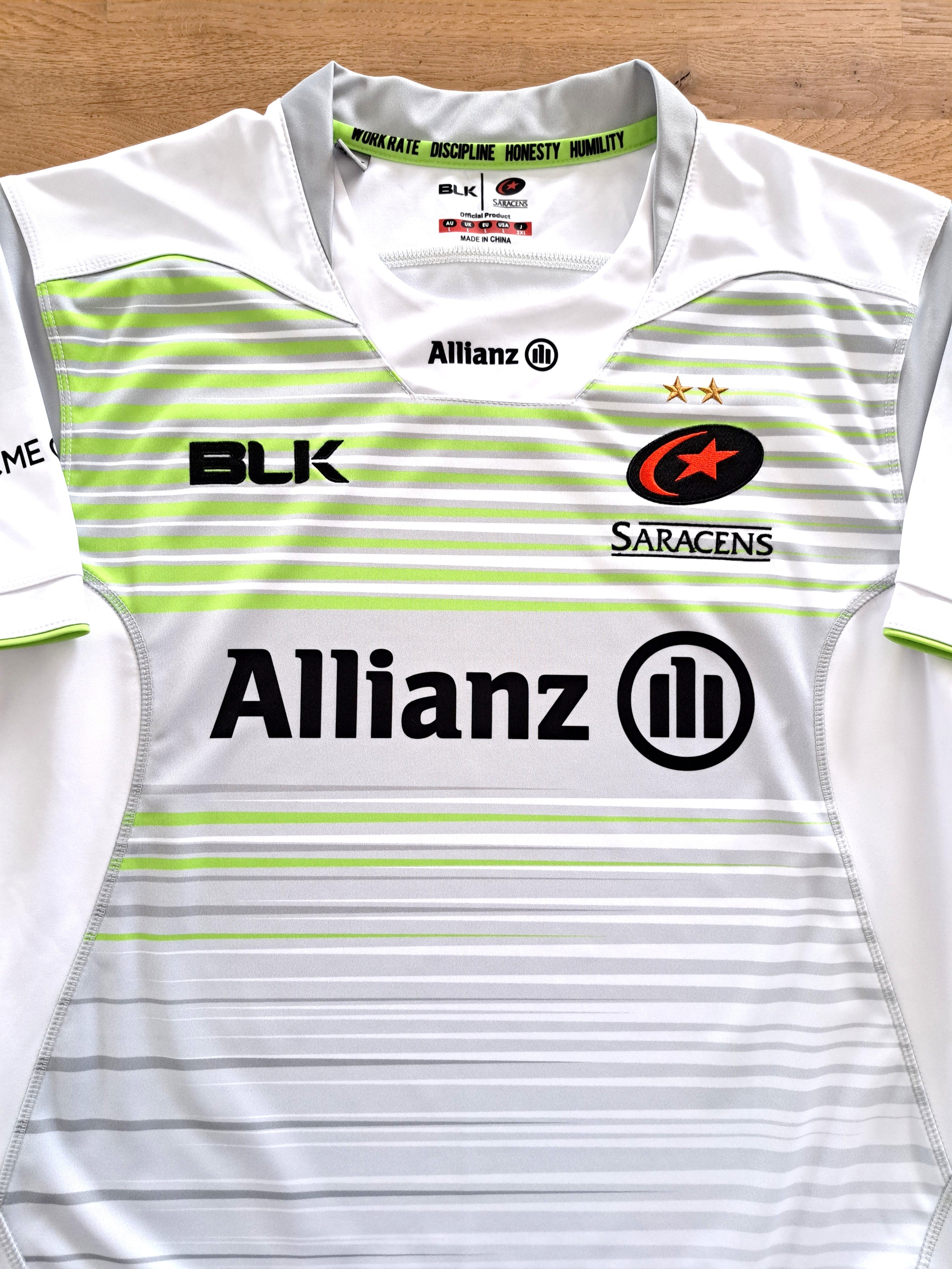 2017/18 Saracens Away Rugby Shirt (L)