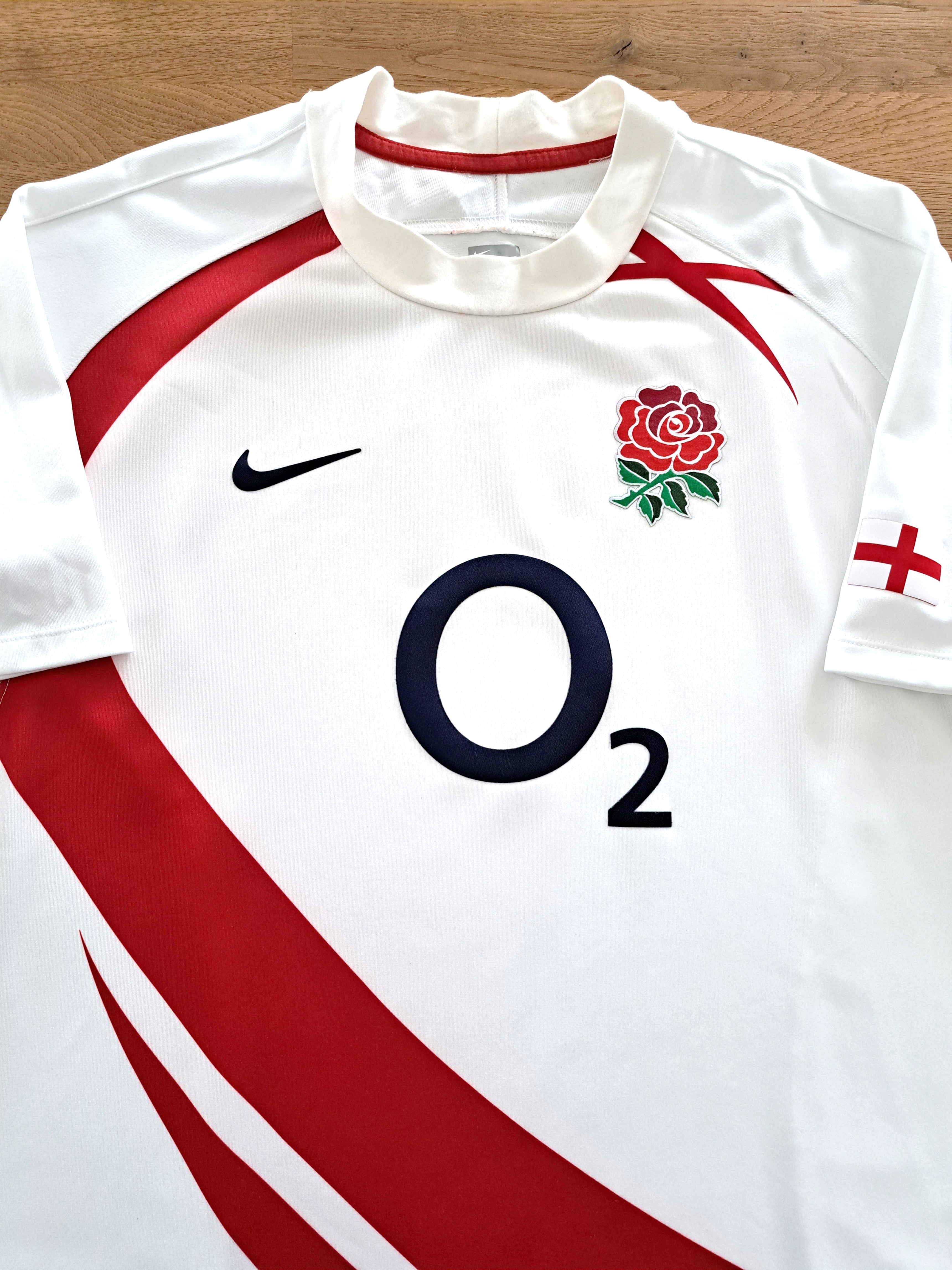 2007/08 England Home Pro-Fit Rugby Shirt