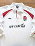 2001/02 England Home Long Sleeve Rugby Shirt
