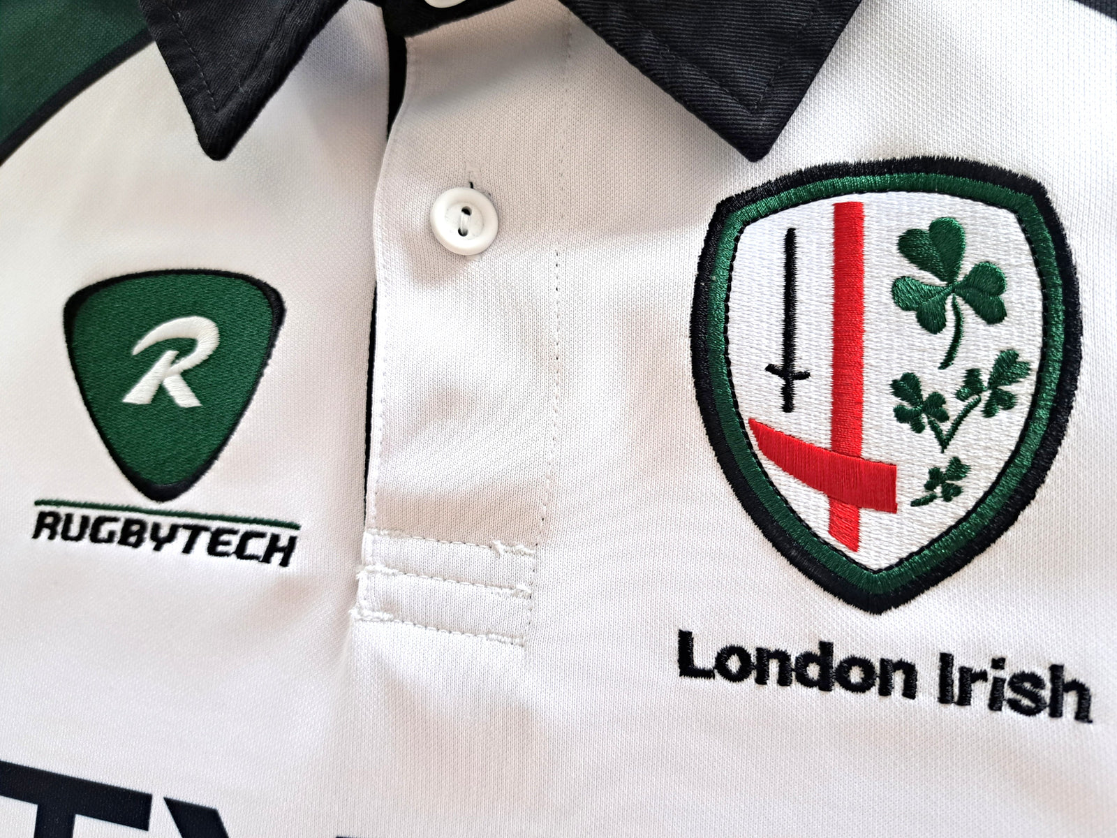 2009/10 London Irish Away Pro-Fit Rugby Shirt (M)