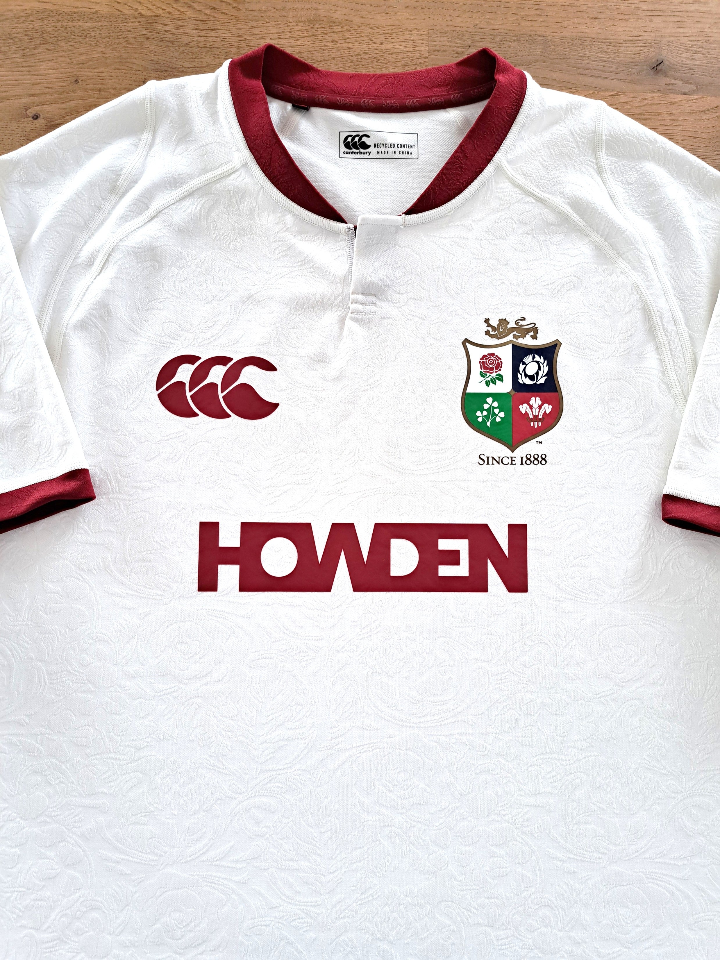 2025 British & Irish Lions Training Shirt - Ecru