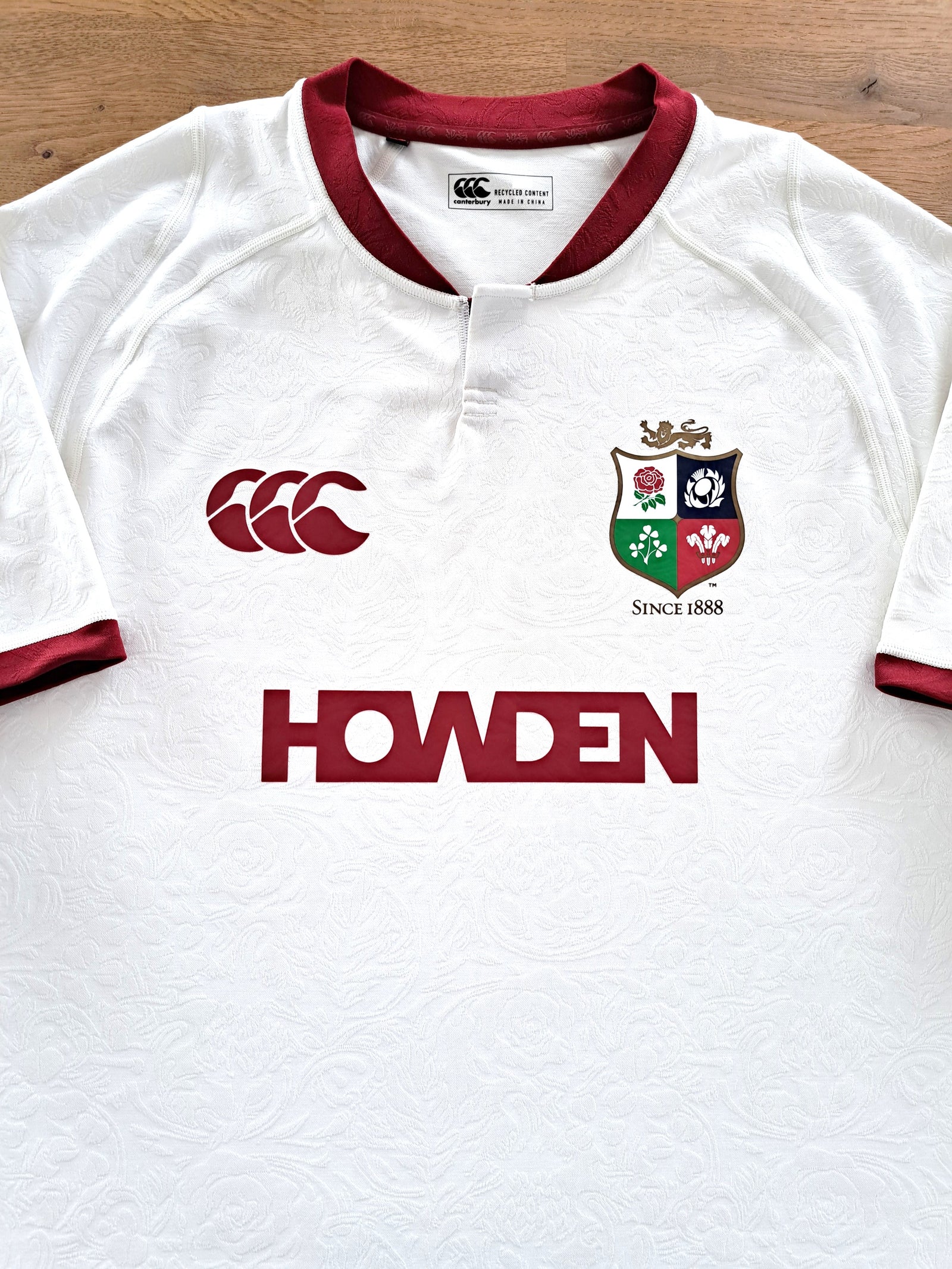 2025 British & Irish Lions Training Shirt - Ecru