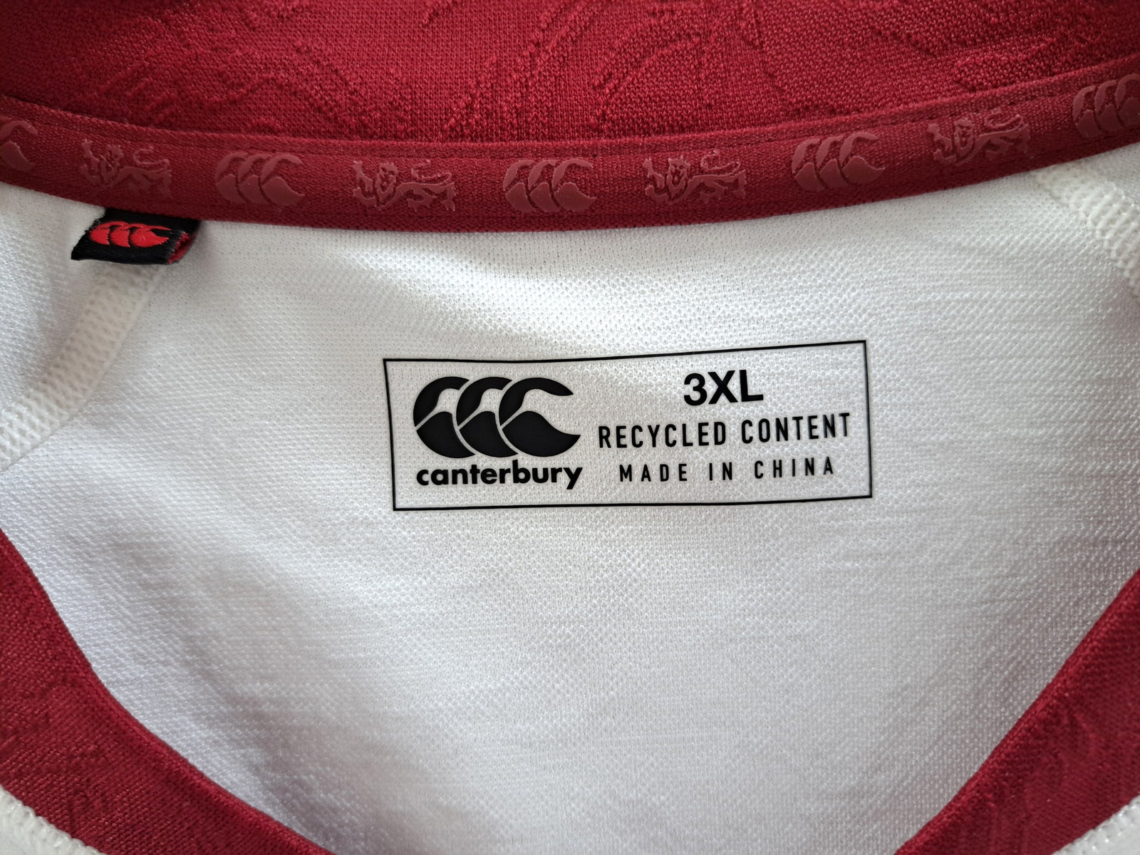 2025 British & Irish Lions Training Shirt - Ecru (3XL)