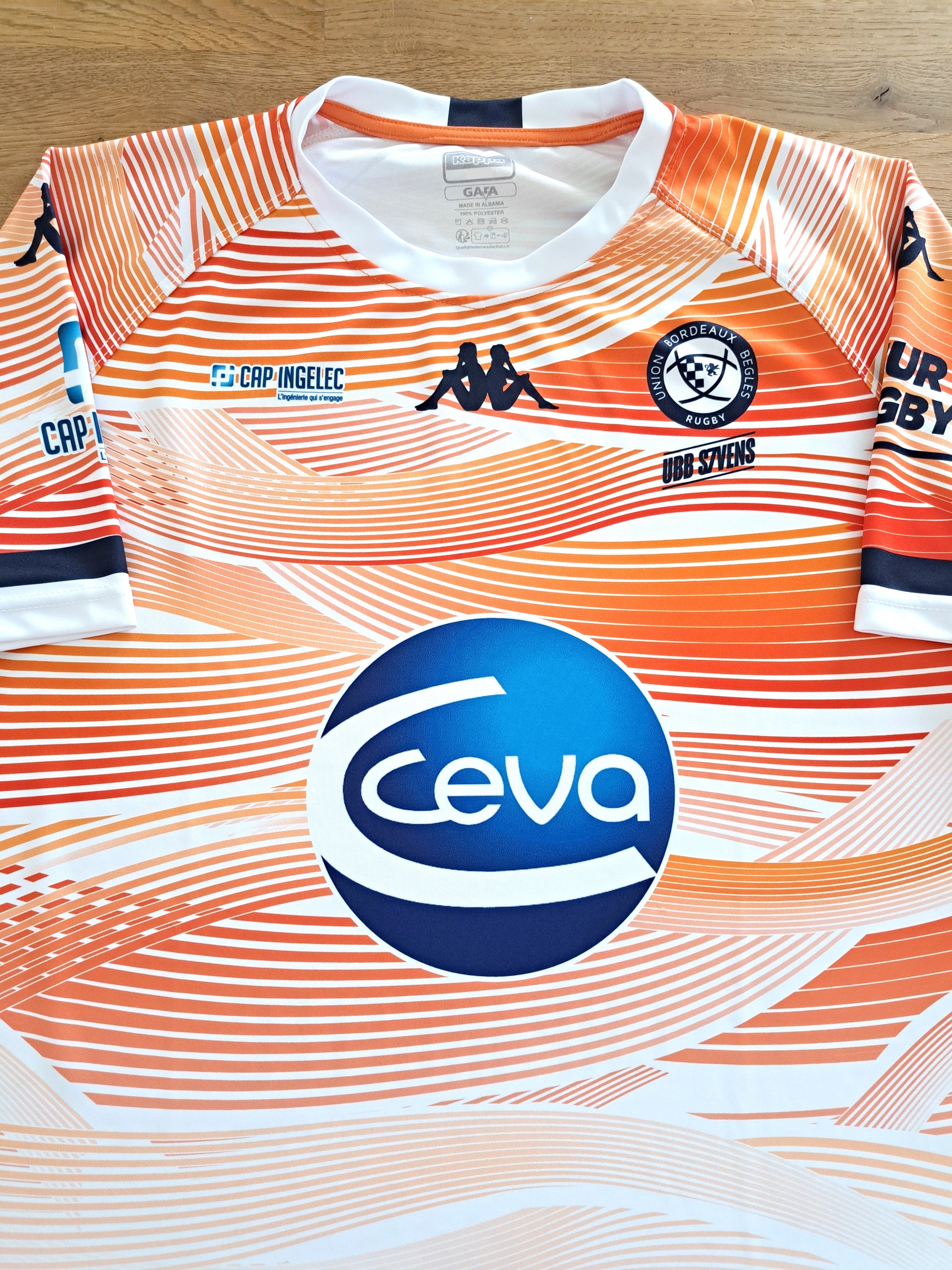 2024/25 Union Bordeaux Bègles Away Rugby Sevens Shirt
