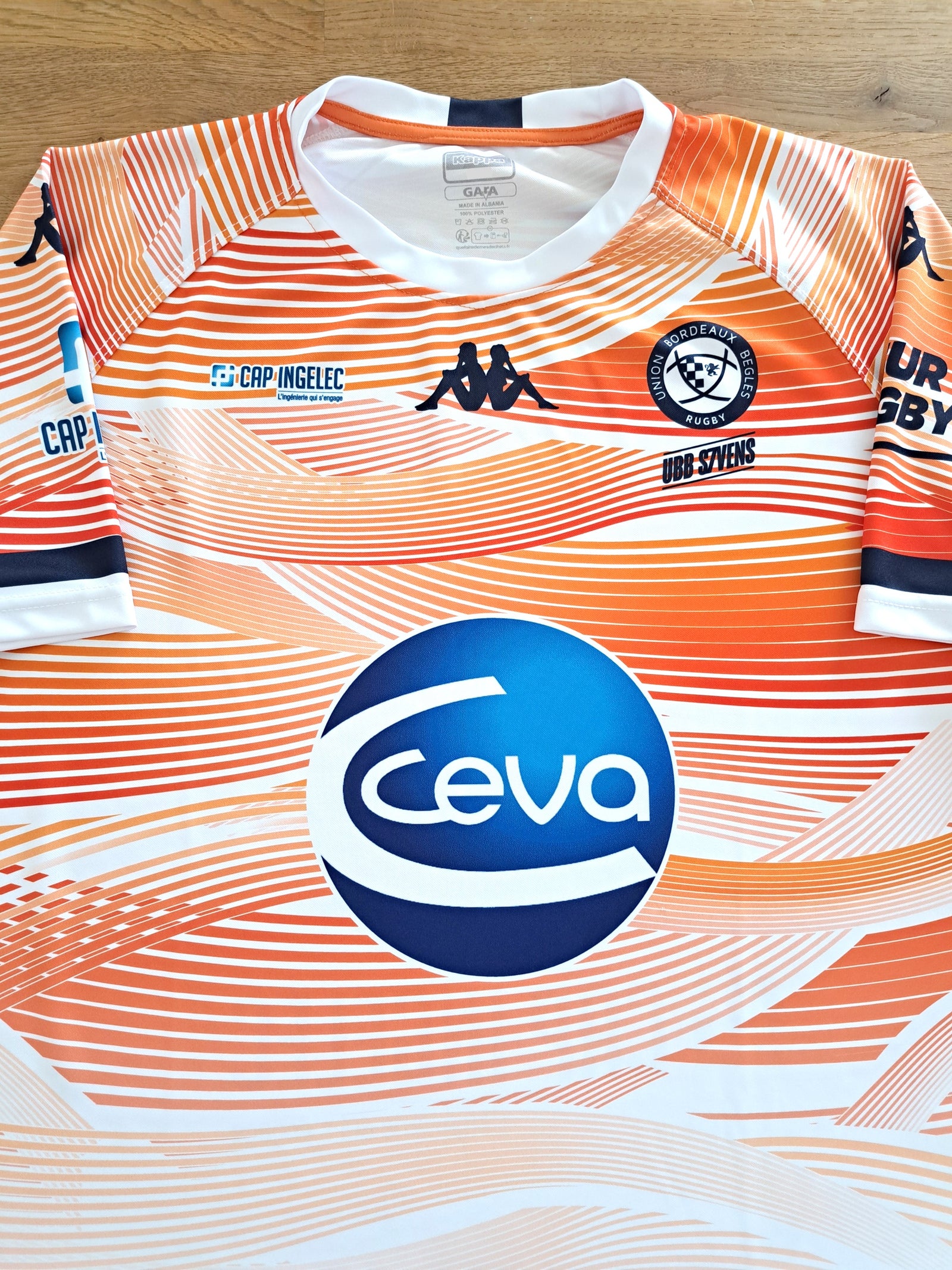 2024/25 Union Bordeaux Bègles Away Rugby Sevens Shirt