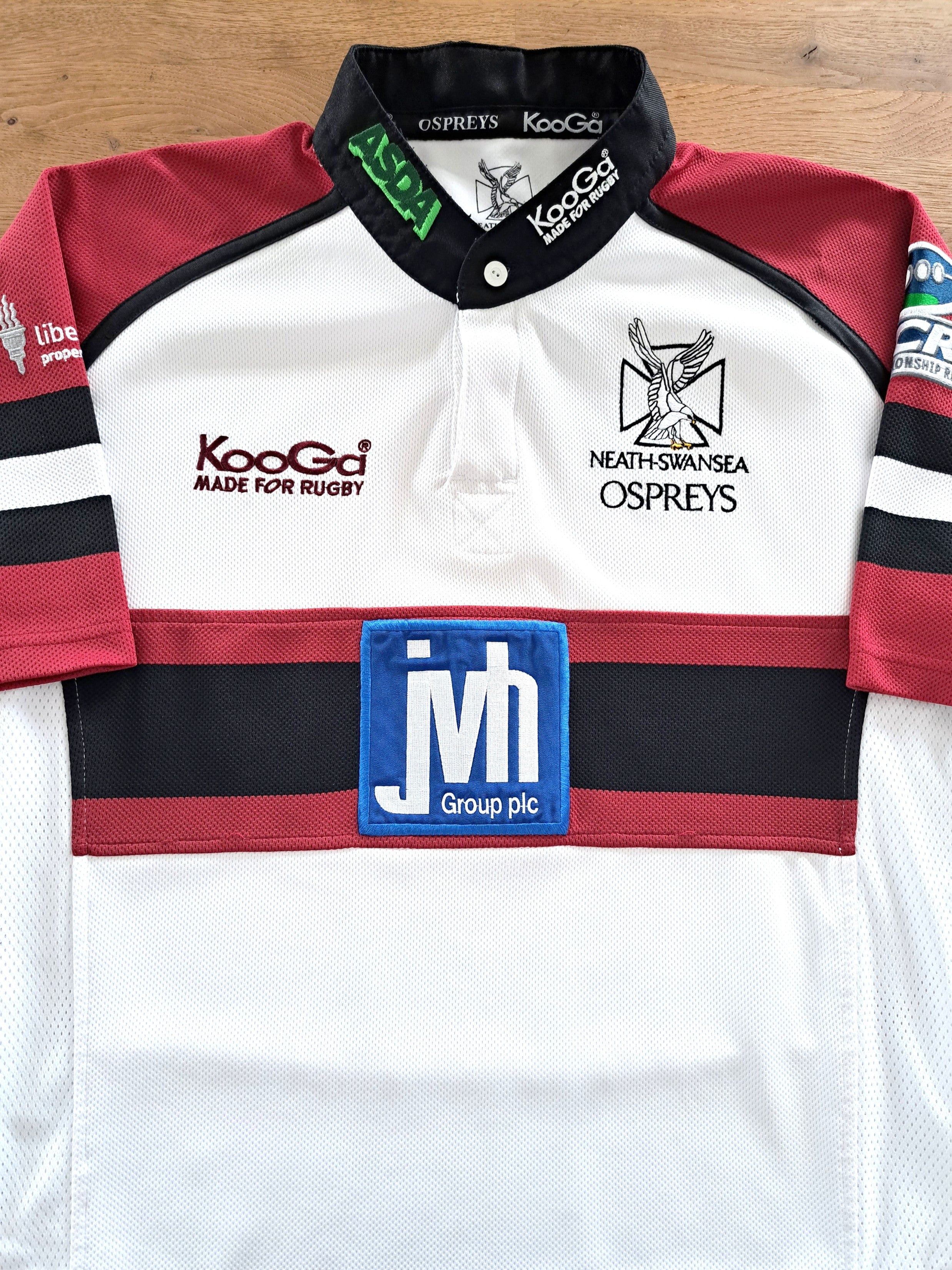 2004/05 Ospreys Away Rugby Shirt
