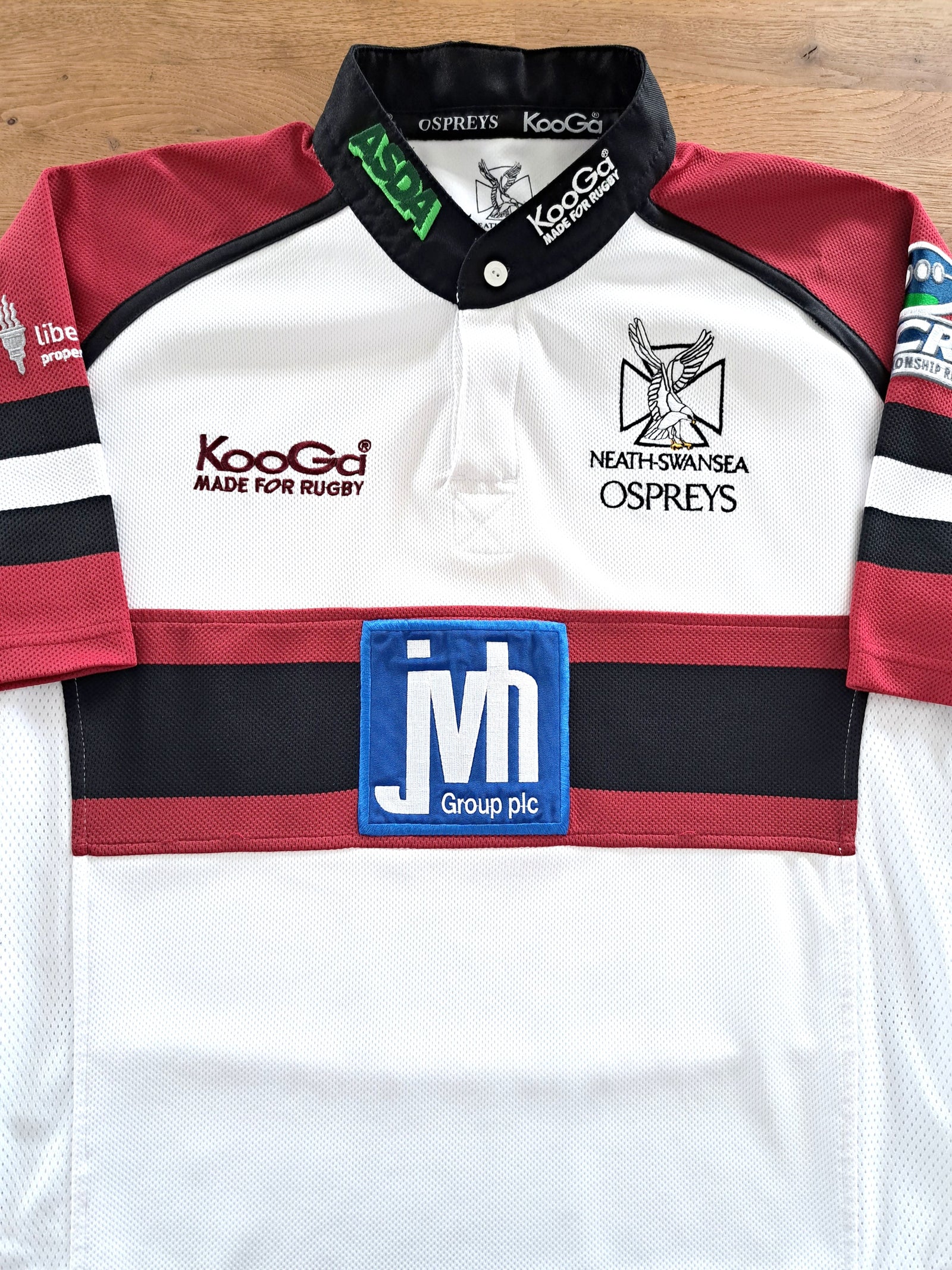2004/05 Ospreys Away Rugby Shirt
