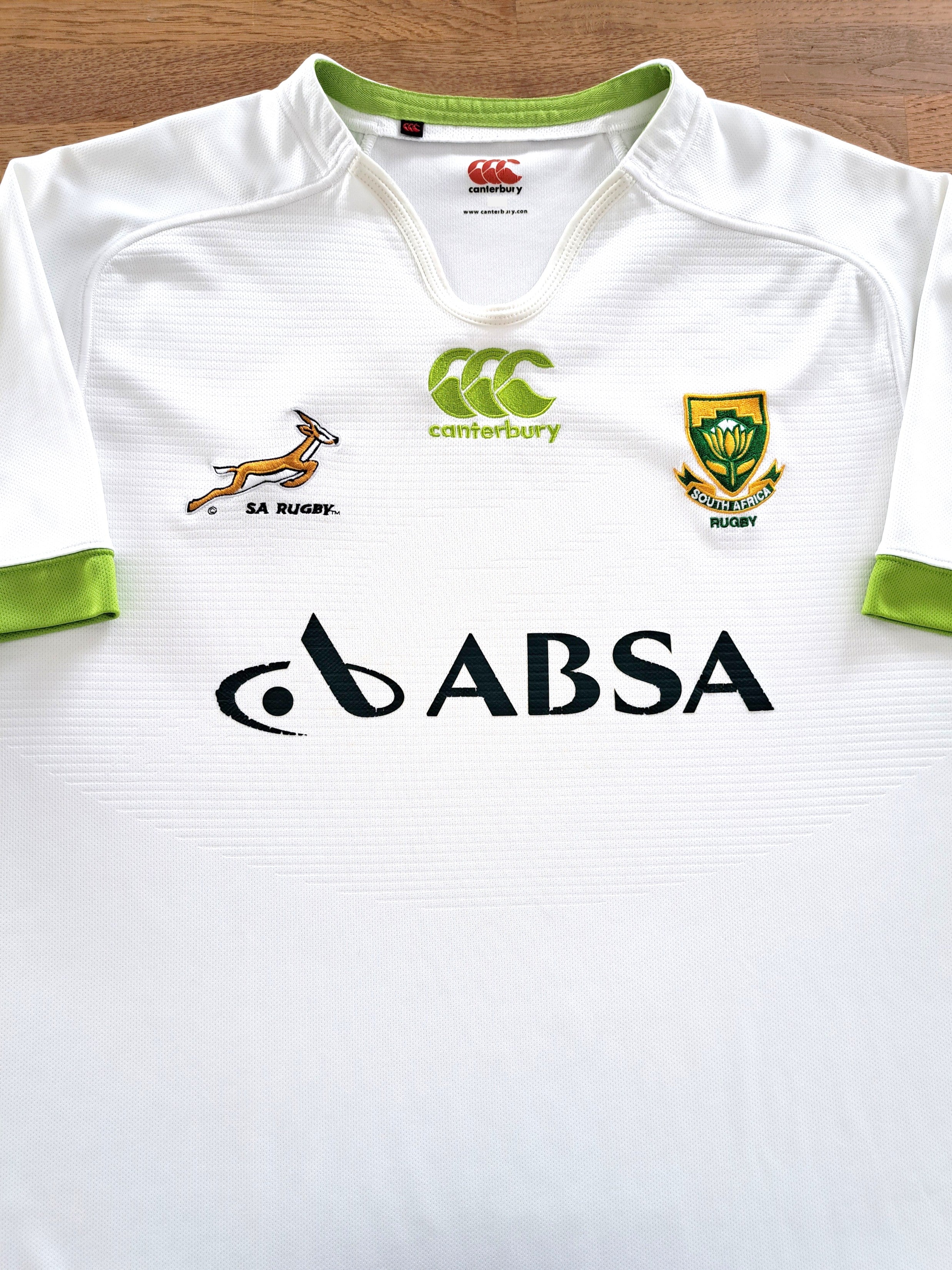 2013 South Africa Away Rugby Shirt