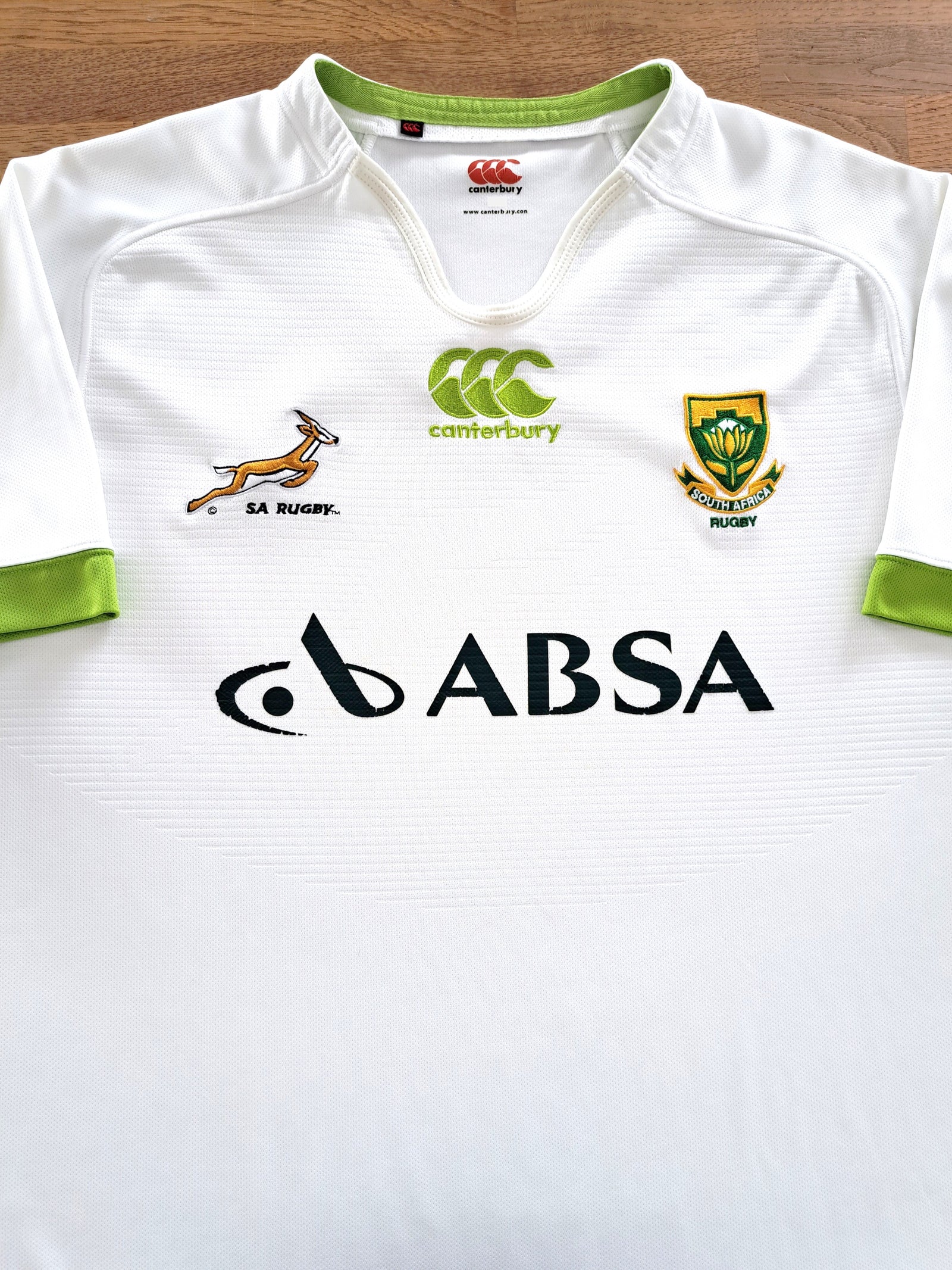 2013 South Africa Away Rugby Shirt