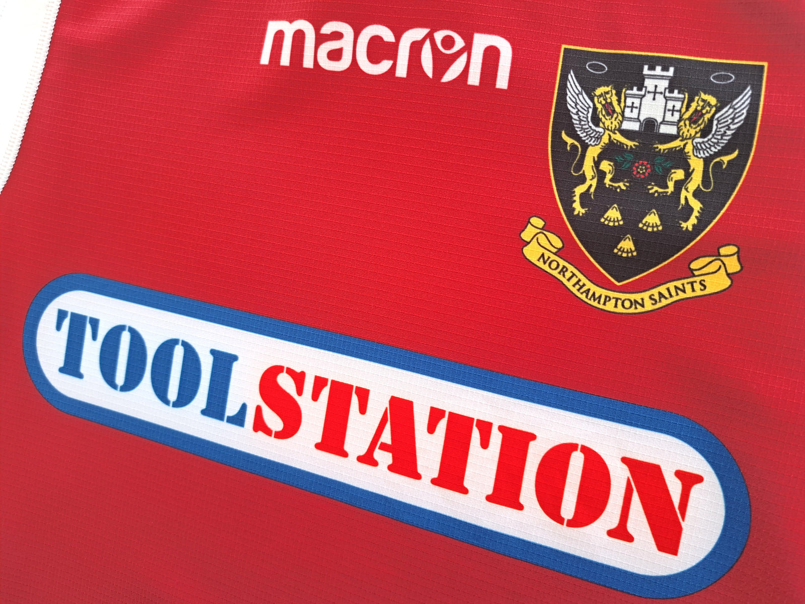 2018/19 Northampton Saints Away Player Issue Rugby Shirt (L)