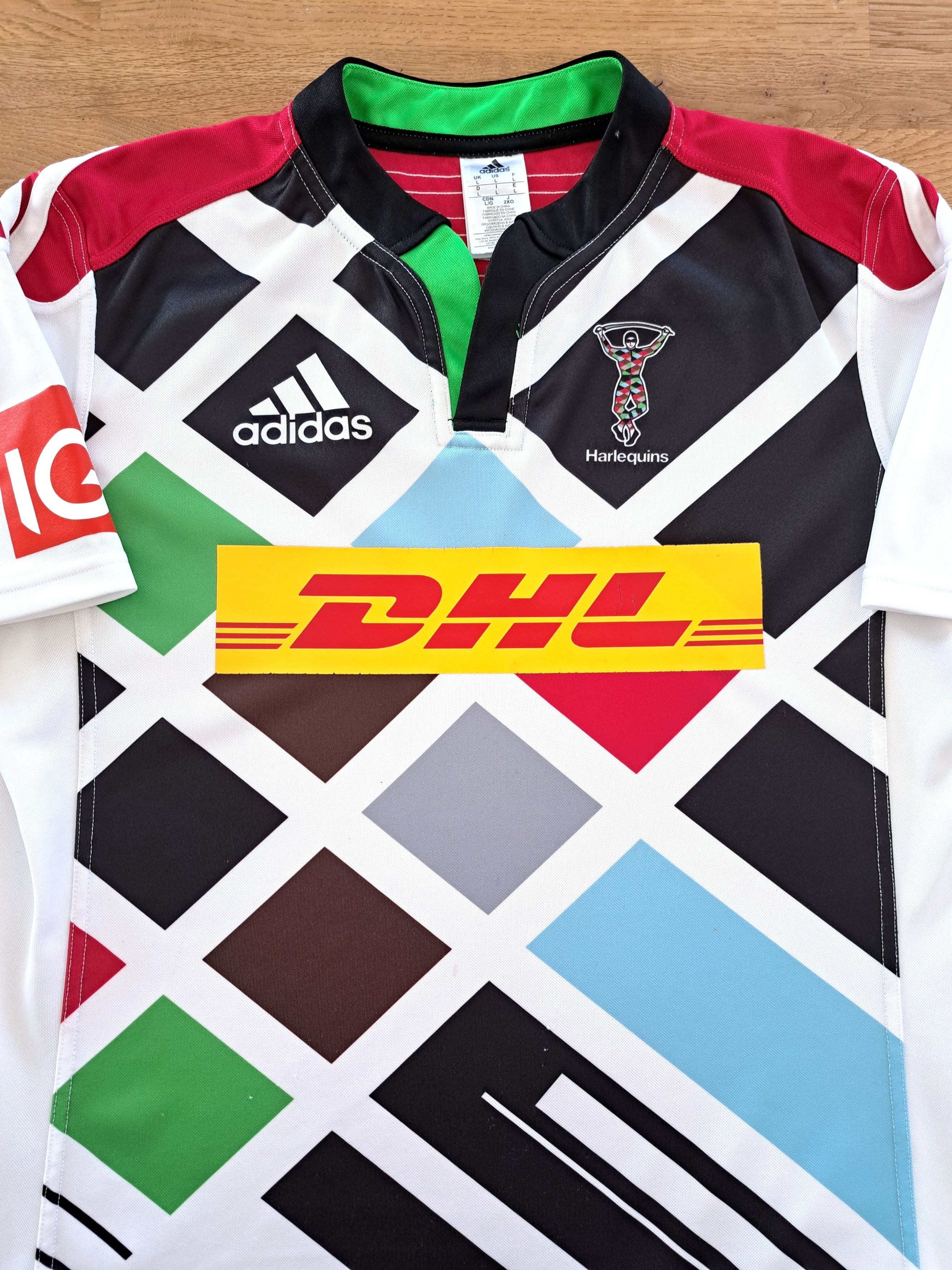 2014/15 Harlequins Away Rugby Shirt (L)