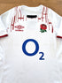 2022/23 England Red Roses Home Match Worn Rugby Shirt