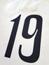 2022/23 England Red Roses Home Match Worn Rugby Shirt #19 (Size 14)
