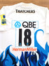 2011/12 Bath Away Match Worn 'Debut' Premiership Rugby Shirt #18