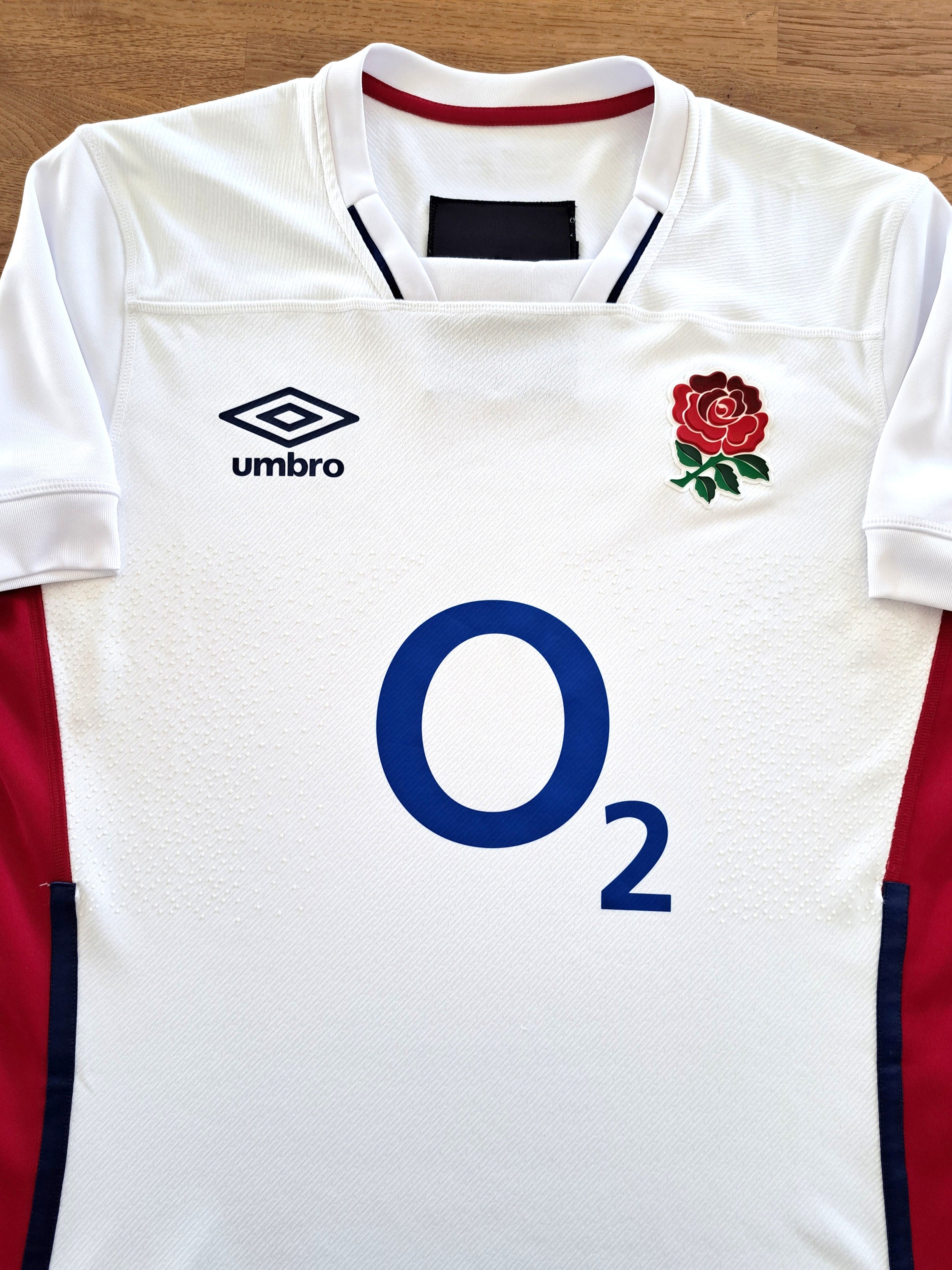 2021/22 England Home Player Issue Rugby Shirt (XL) (Long)