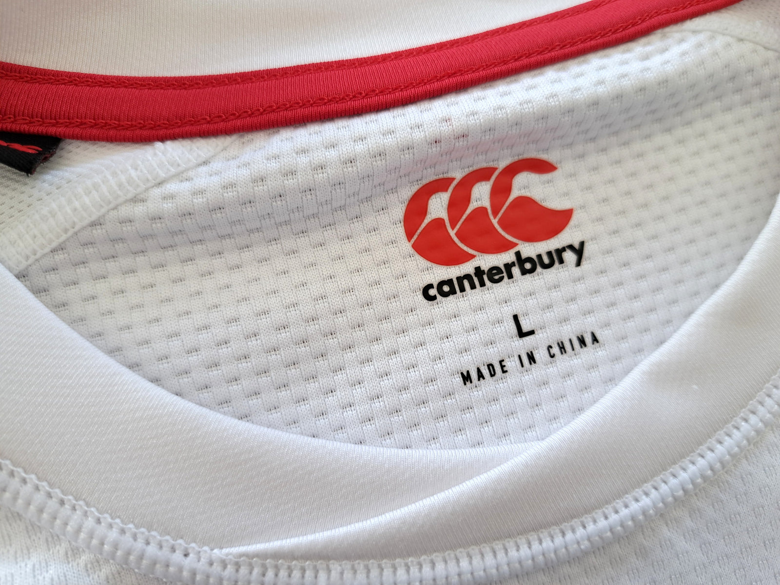 2018/19 England Home Vapodri+ Rugby Shirt (L)