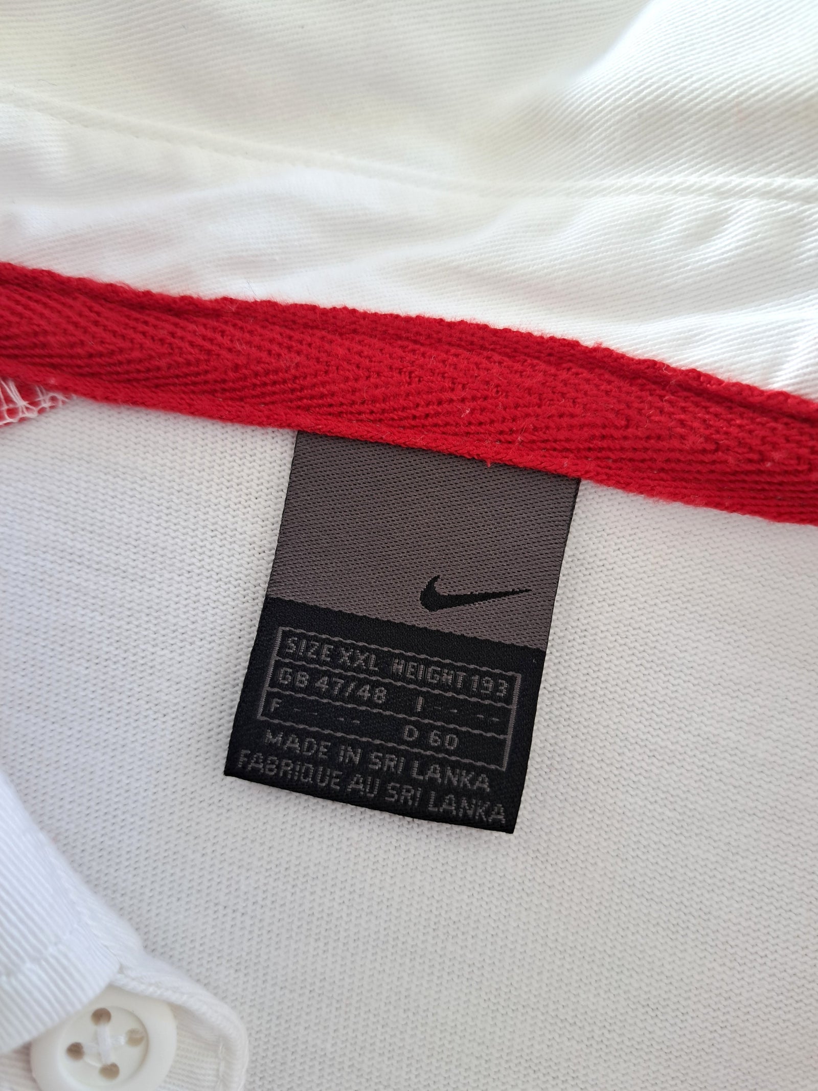 2003/04 England Home Rugby Shirt. (XXL)