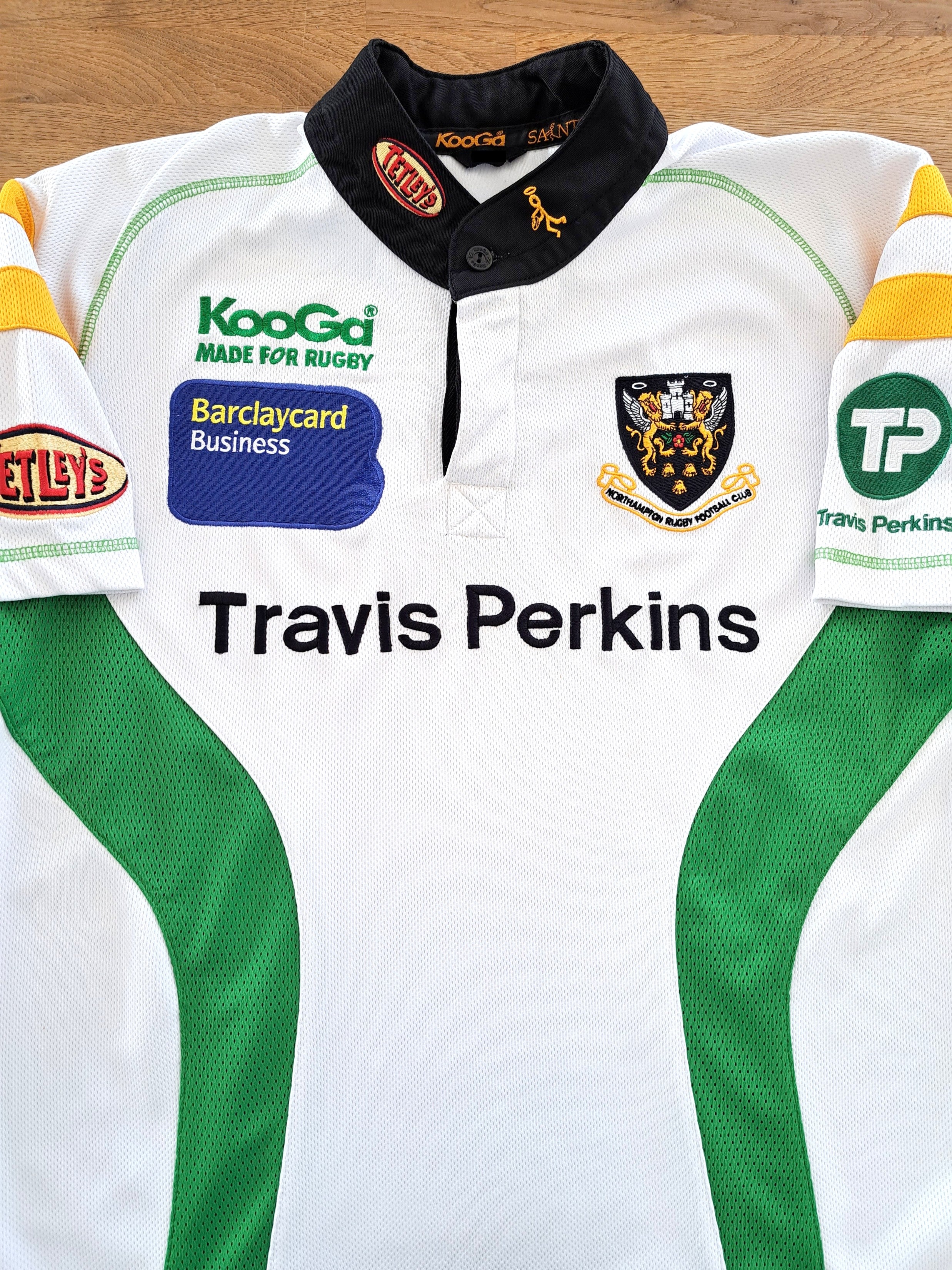 2007/08 Northampton Saints Away Rugby Shirt
