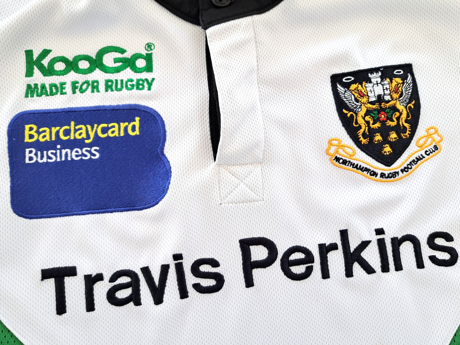 2007/08 Northampton Saints Away Rugby Shirt (M)