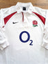 2002/03 England Home Long Sleeve Rugby Shirt