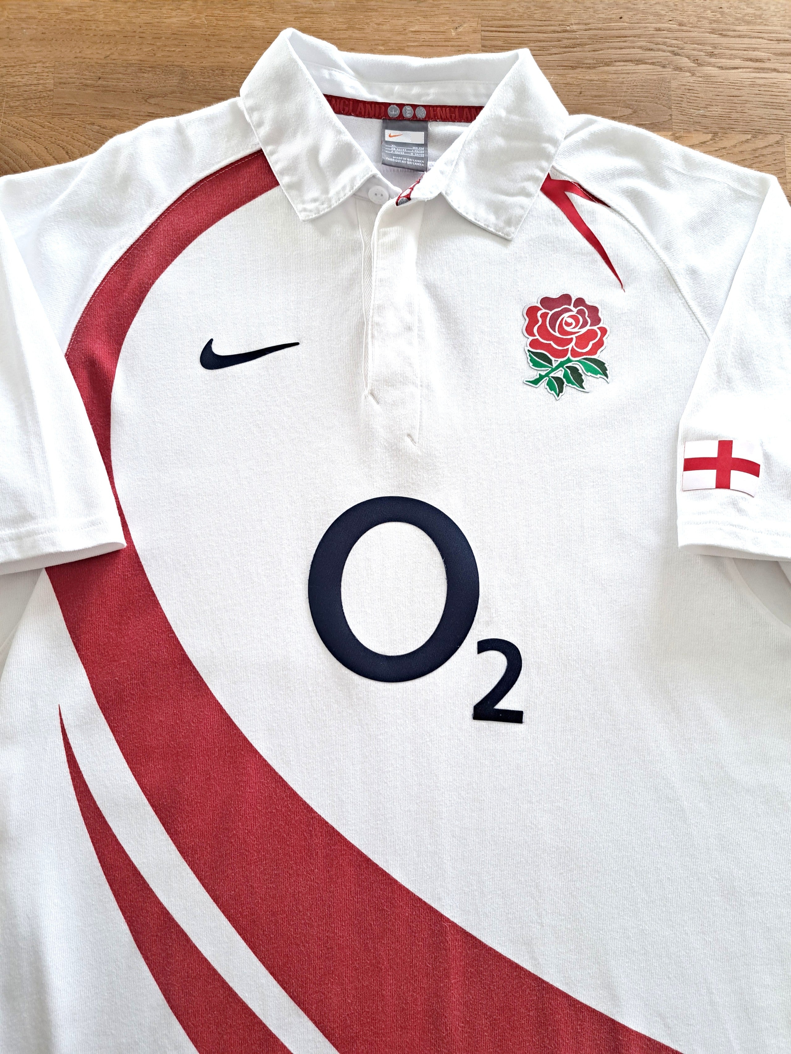 2007/08 England Home Rugby Shirt