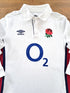 2021/22 England Home Long Sleeve Rugby Shirt