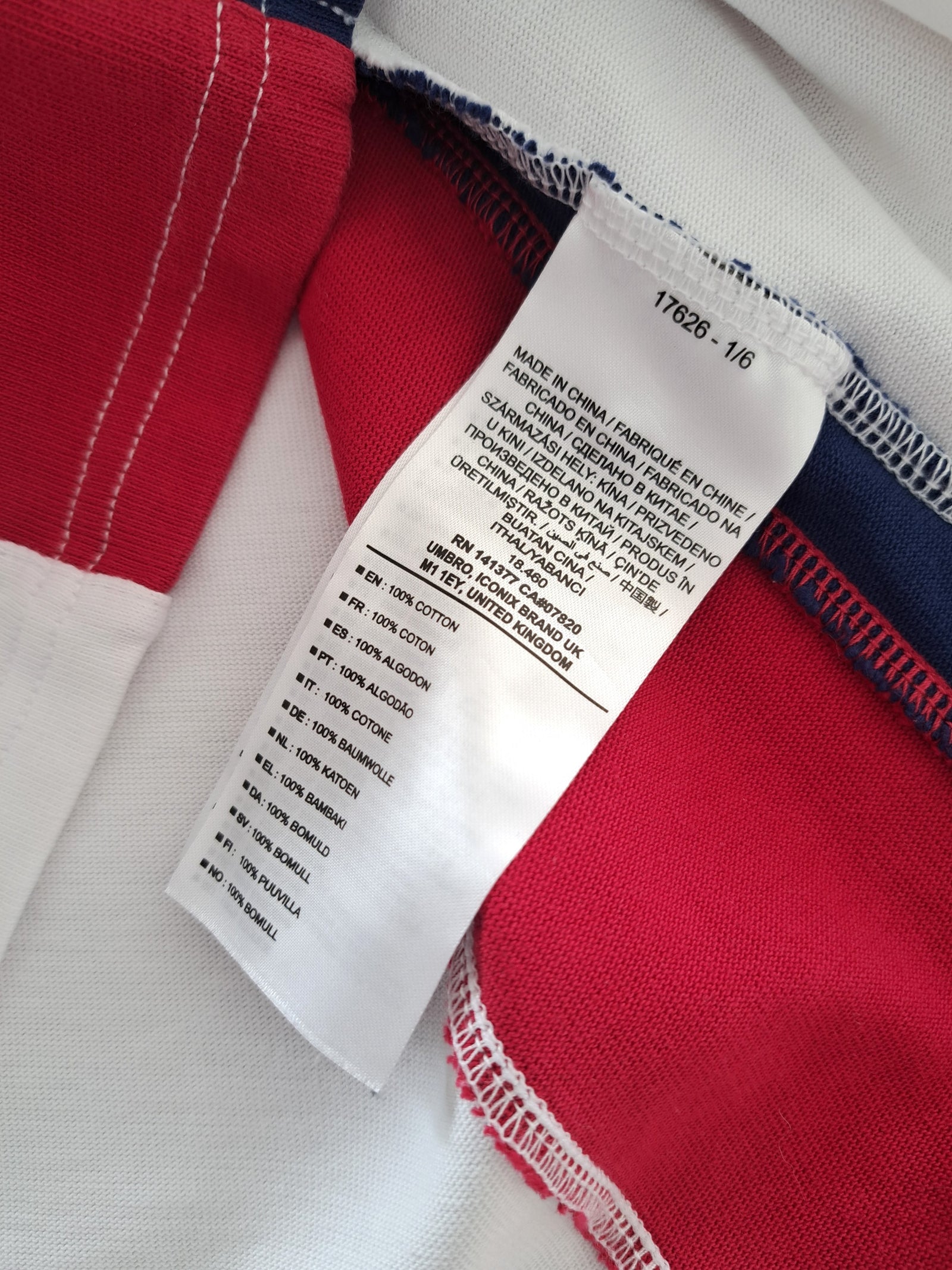 2021/22 England Home Rugby Shirt. (M)