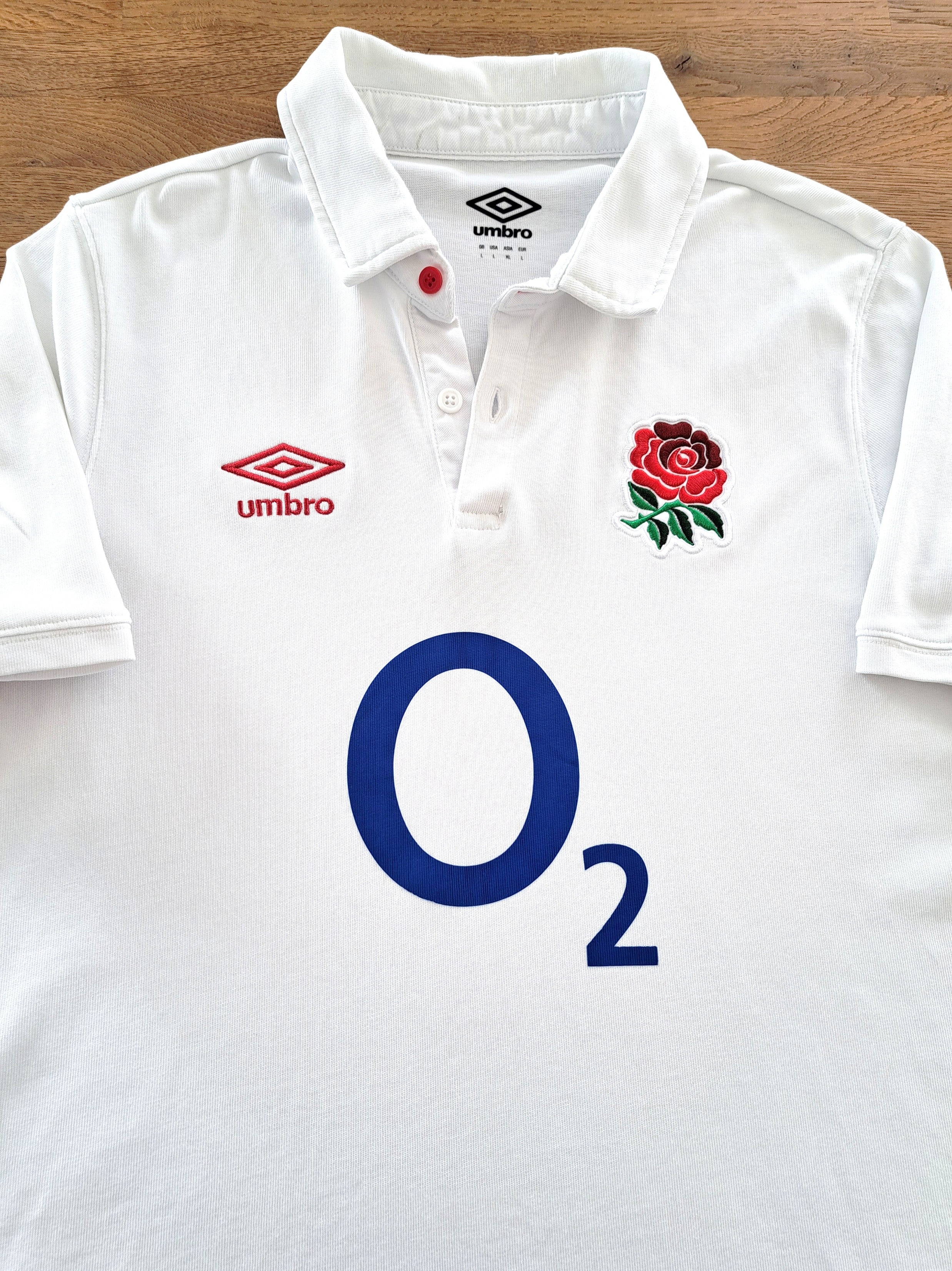 2020/21 England Home Rugby Shirt (L)
