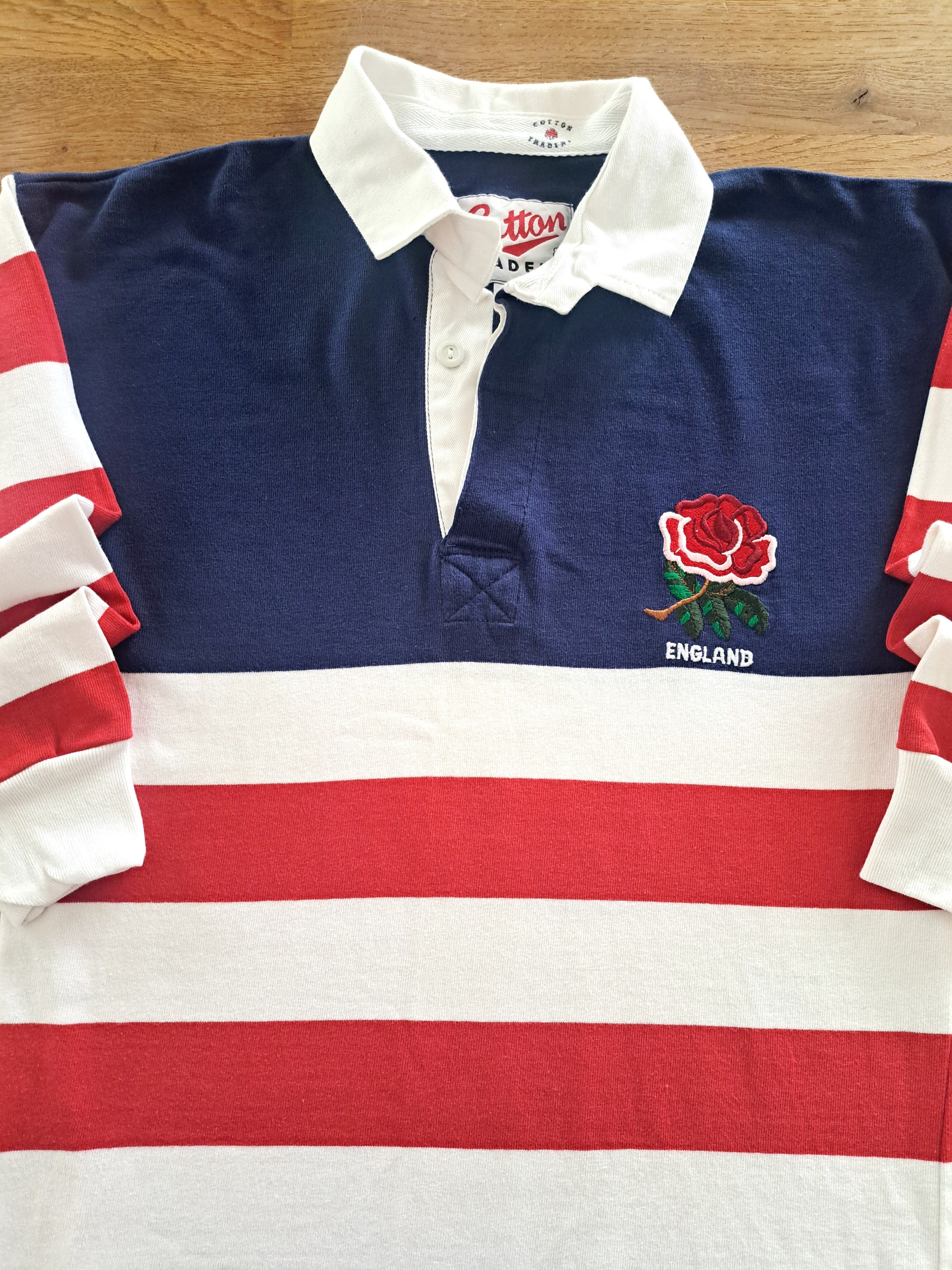 1992/93 England Away Long Sleeve Rugby Shirt