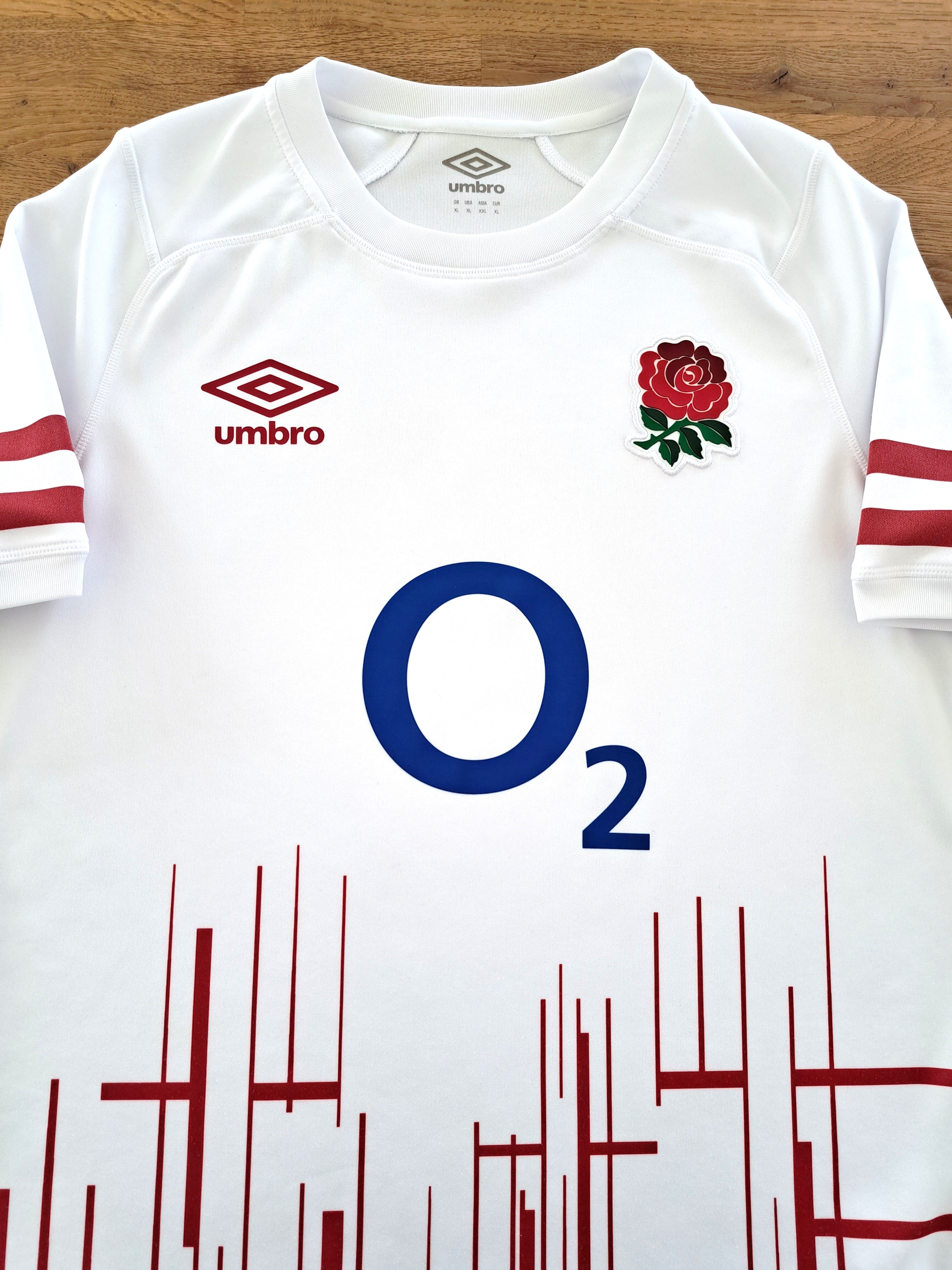 2022/23 England Home Rugby Shirt