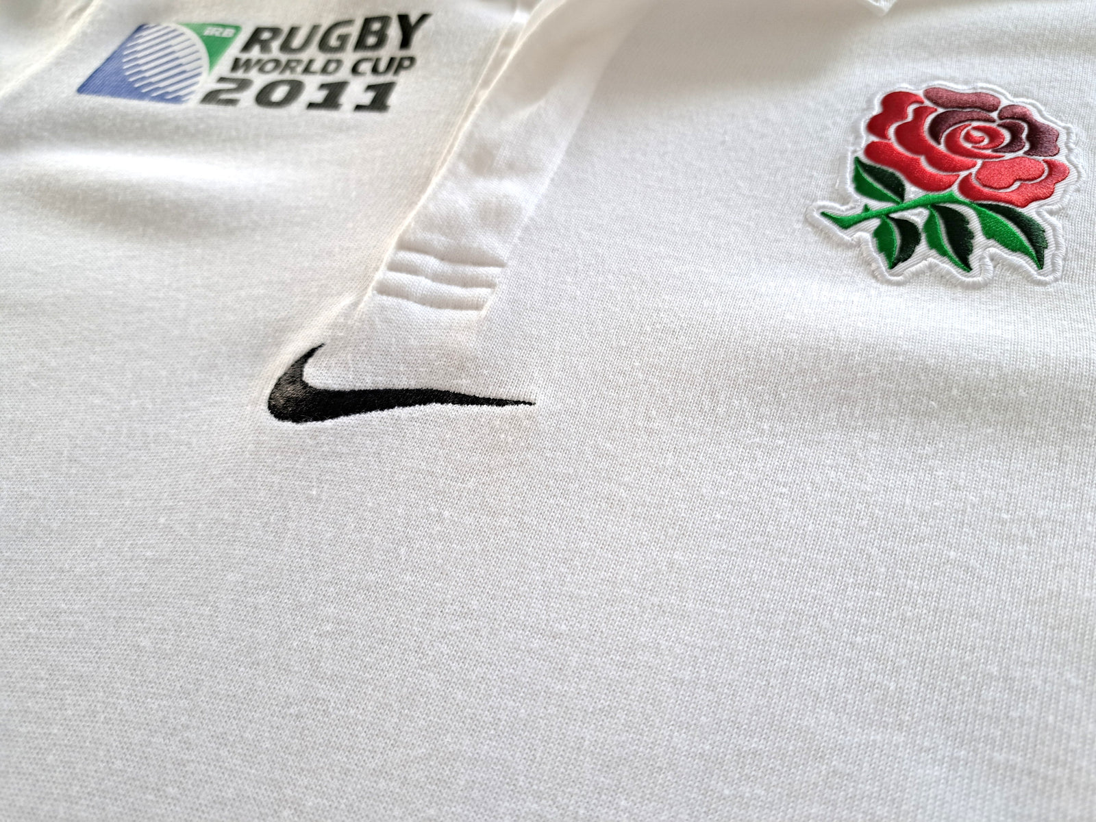 2011 England Home World Cup Rugby Shirt. (S)