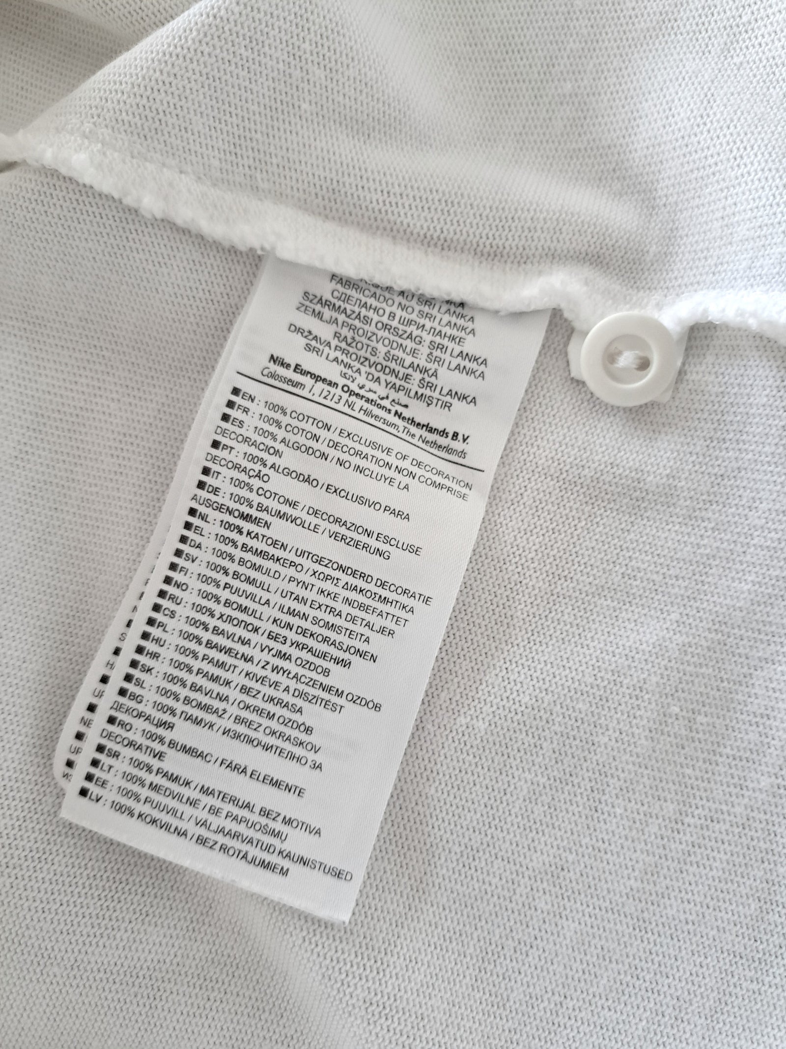 2011 England Home World Cup Rugby Shirt. (S)