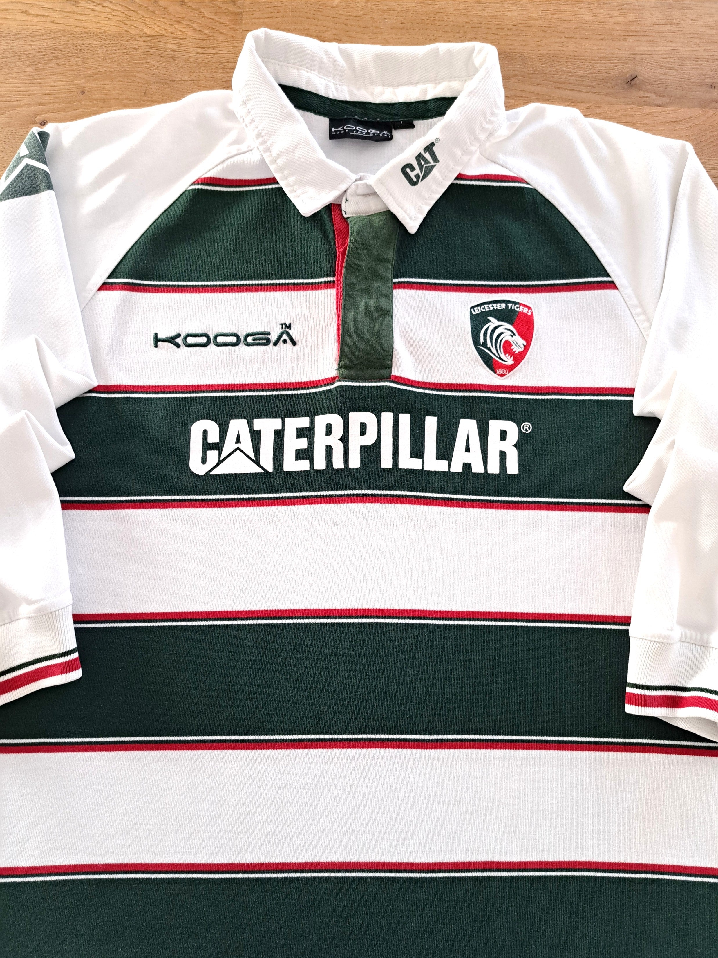 2015/16 Leicester Tigers Home Long Sleeve Rugby Shirt