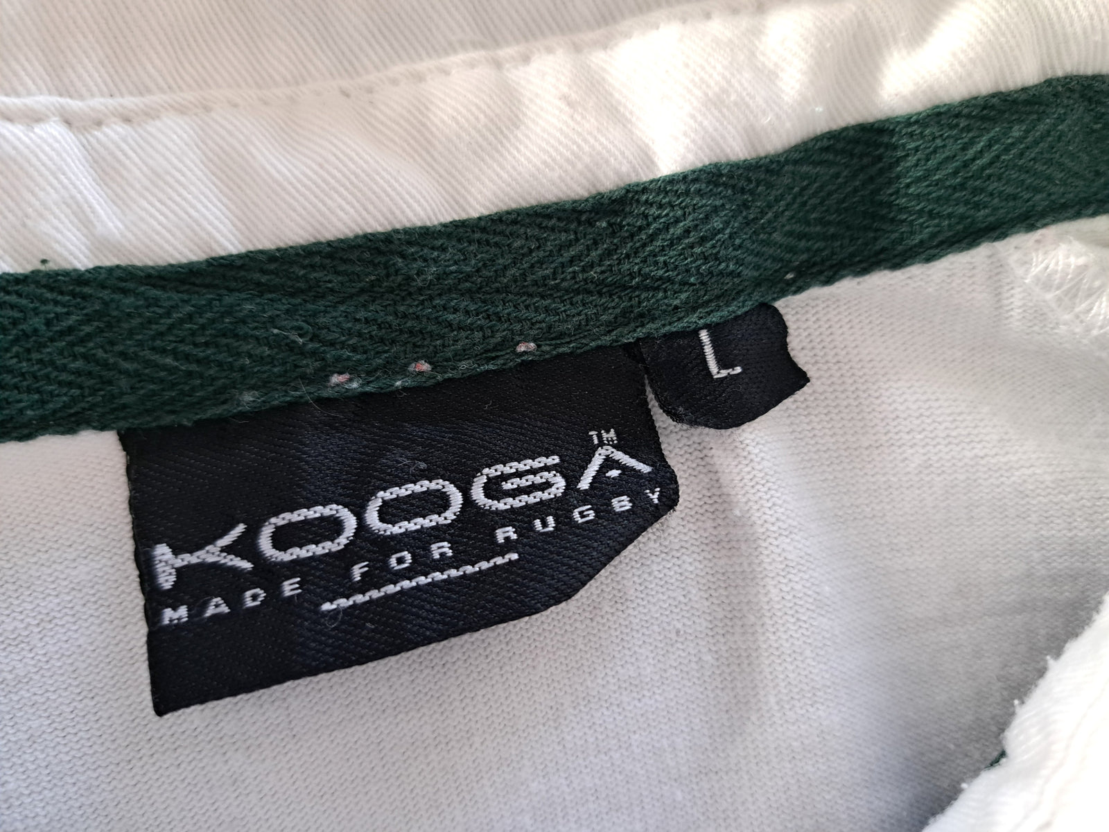 2015/16 Leicester Tigers Home Rugby Shirt. (L)